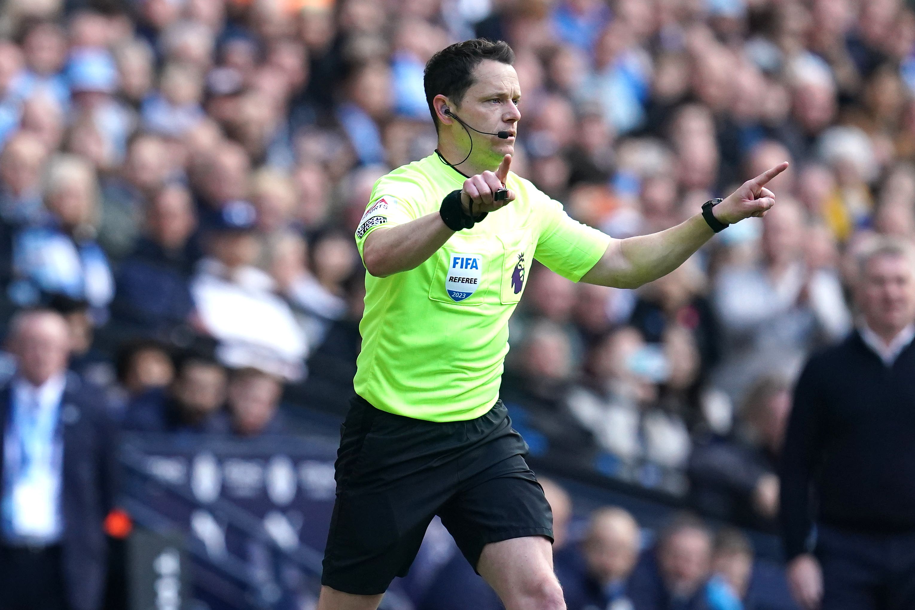 VAR official Darren England has admitted costly errors are the “worst thing” for a referee (Nick Potts/PA)