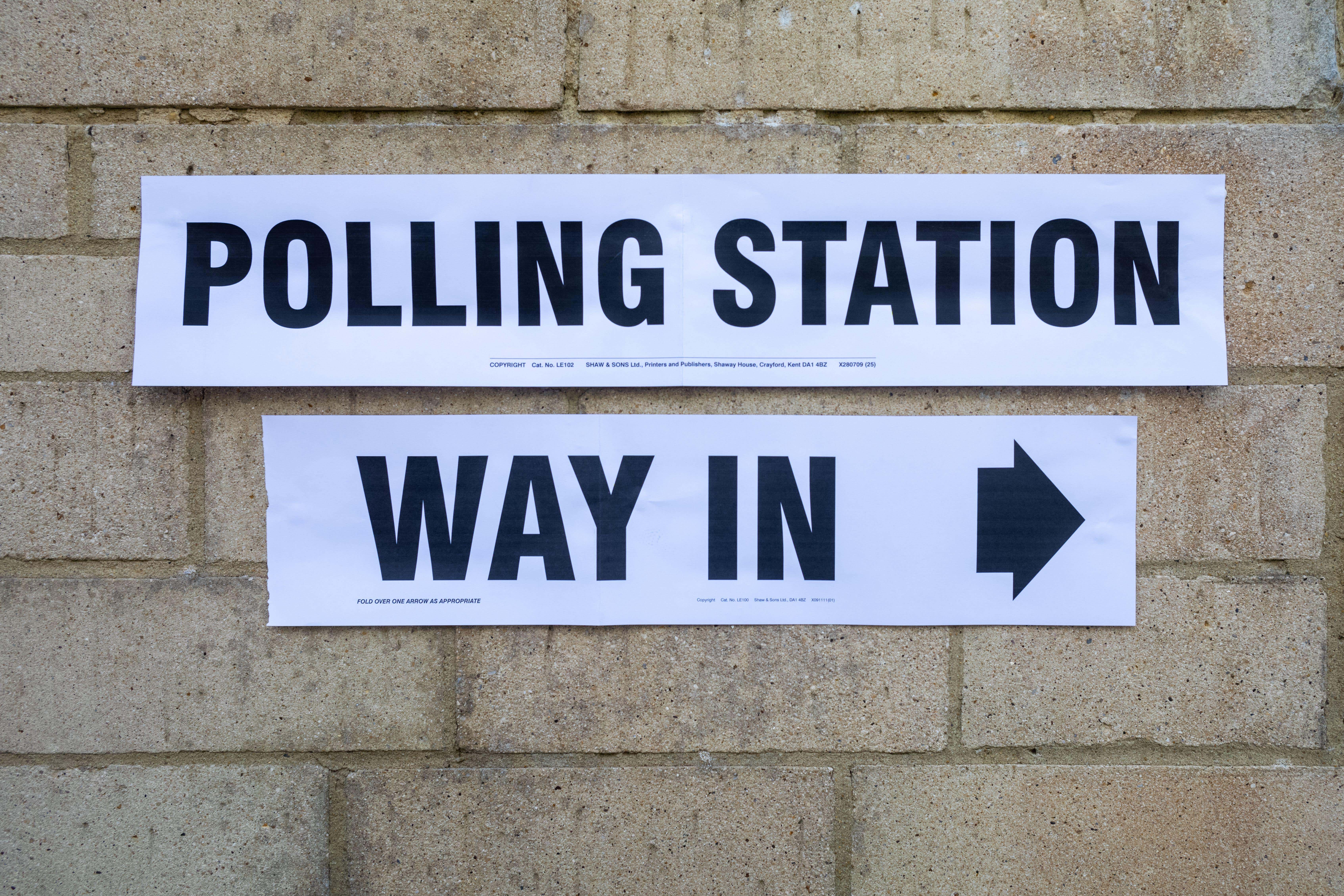 Polling places will open at 7am and close at 10pm on Thursday (Alamy/PA)