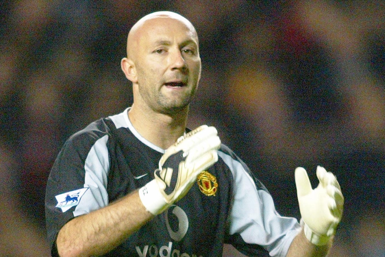 Fabien Barthez won two Premier League titles with Manchester United (Phil Noble/PA)