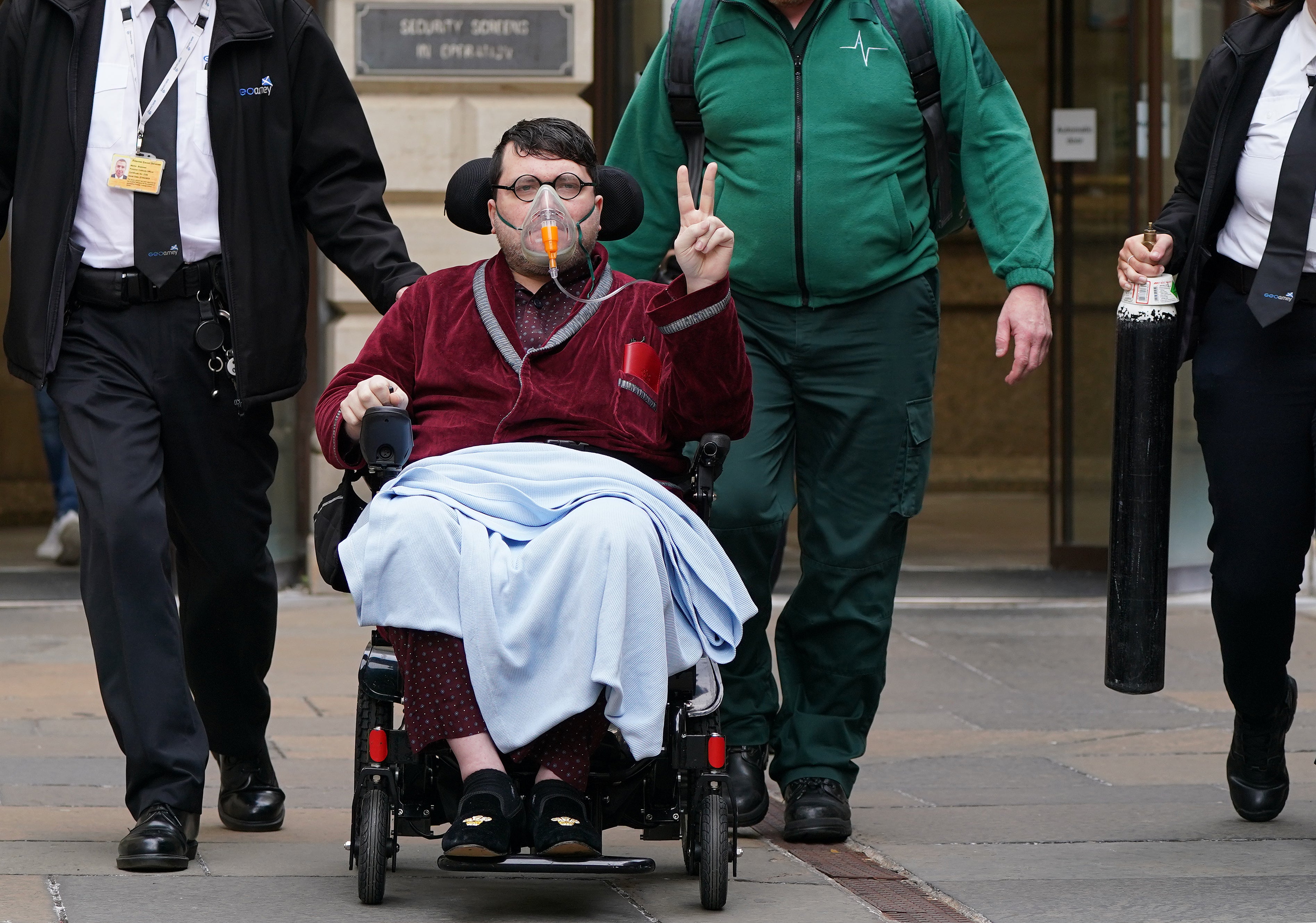 File photo dated 12/07/22 of Nicholas Rossi leaving Edinburgh Sheriff And Justice Of The Peace Court after an extradition hearing. Scottish ministers have signed an extradition order to enable rape suspect Nicholas Rossi to be extradited to the United States, the Scottish Government has confirme