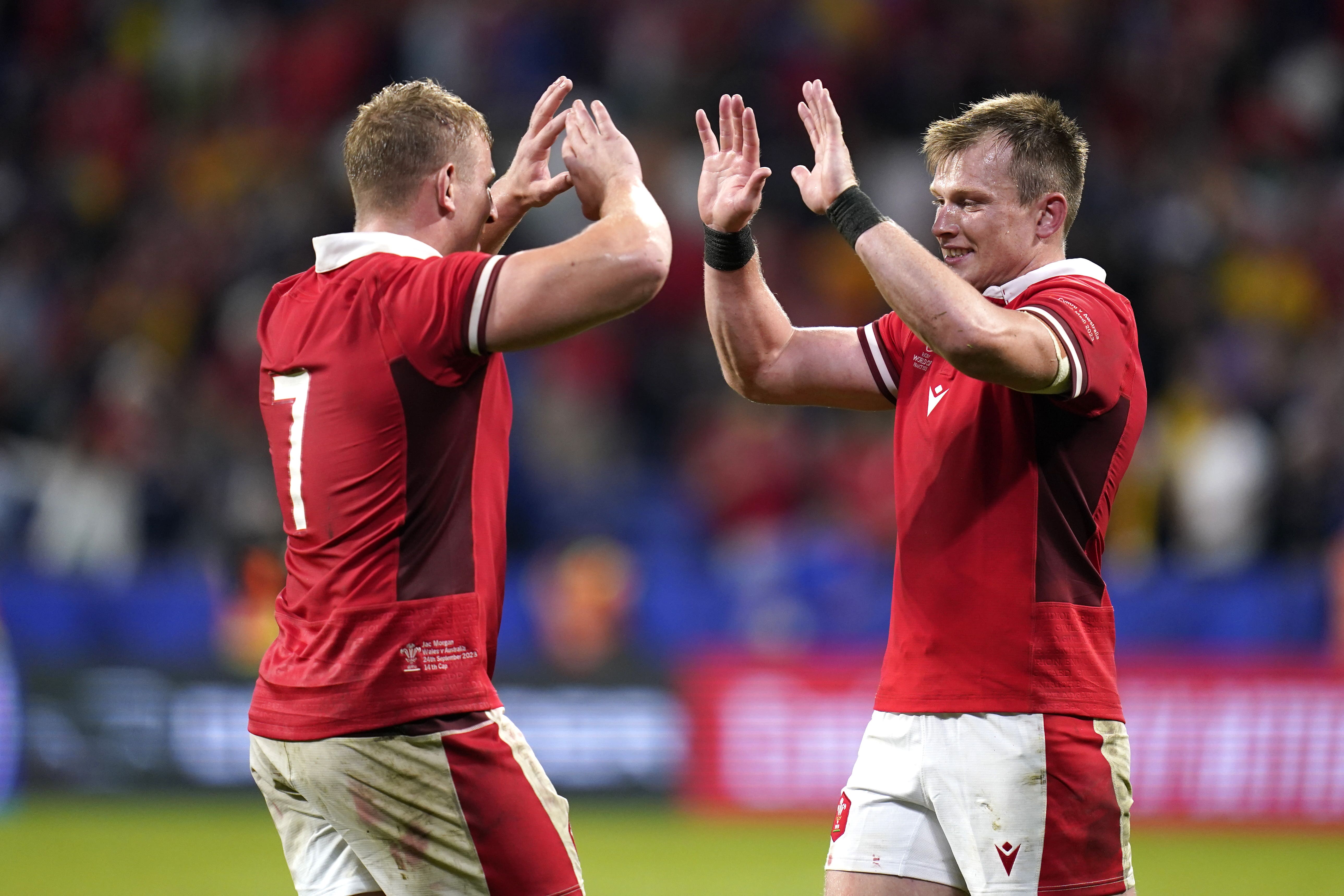 Nick Tompkins (right) has impressed during the World Cup (Andrew Matthews/PA)