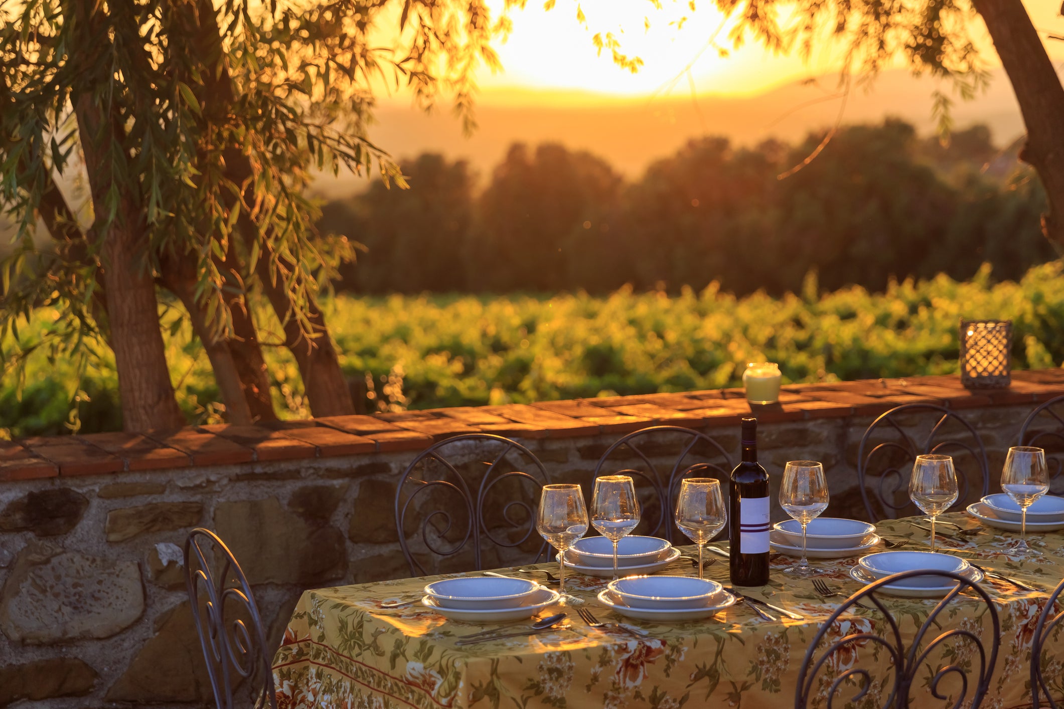 Chianti on tap during walking tours through Tuscan vineyards