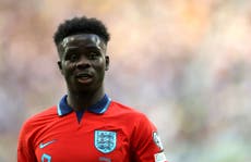 Bukayo Saka ‘in contention’ for Arsenal vs Man City as Gareth Southgate reveals plan