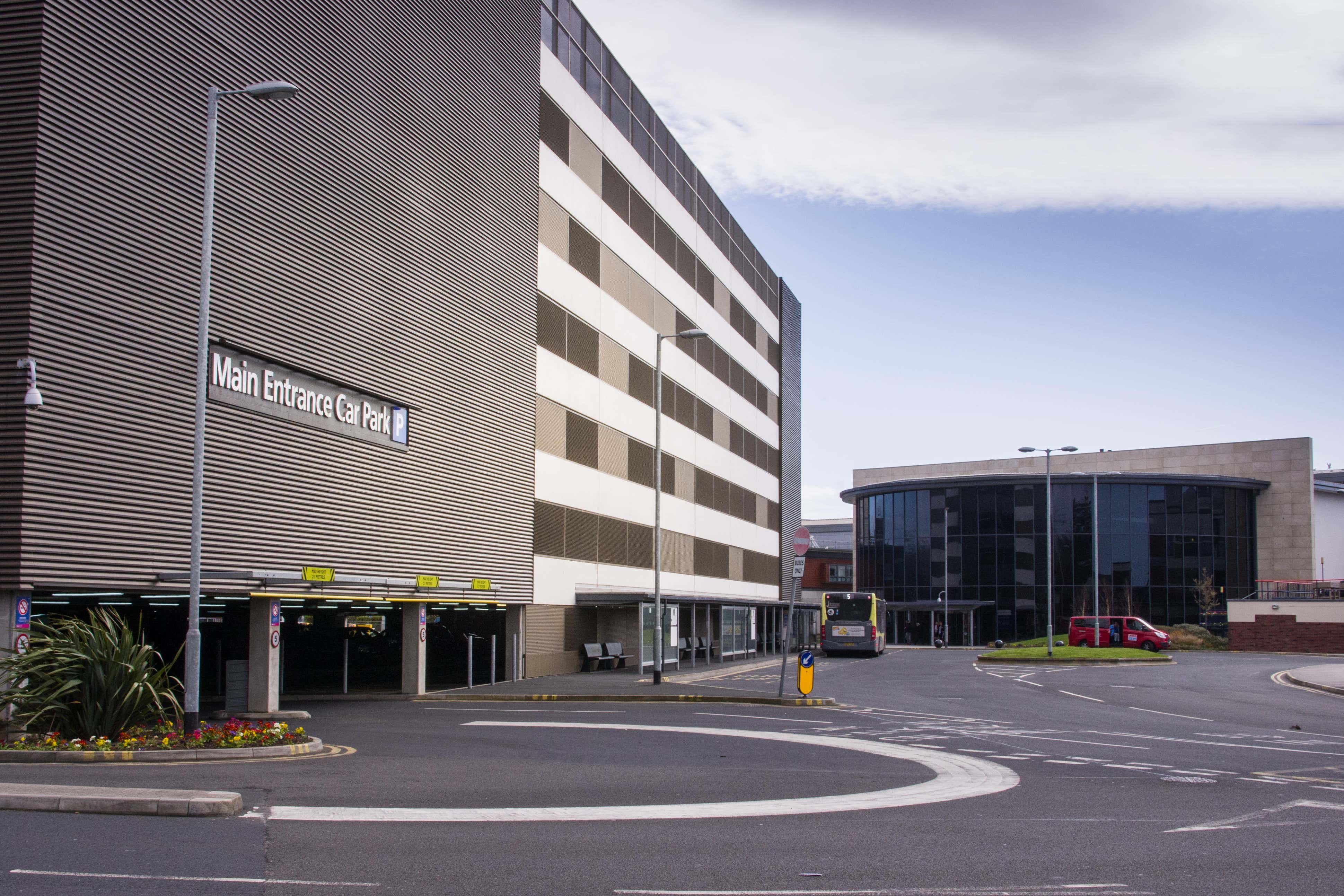 Two patients were sedated at the Blackpool Victoria Hospital