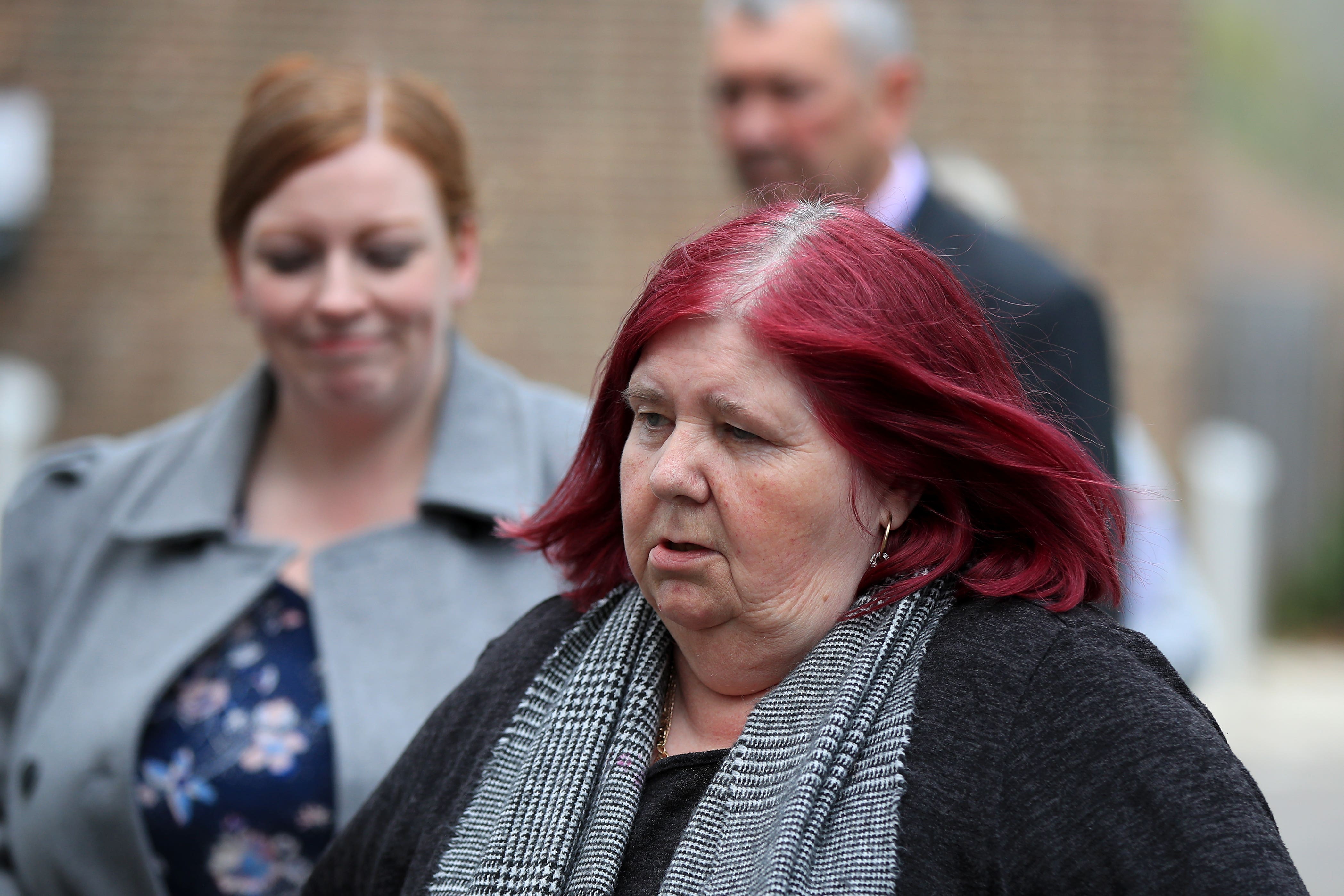 Michelle Hadaway, mother of Karen Hadaway (Gareth Fuller/PA)