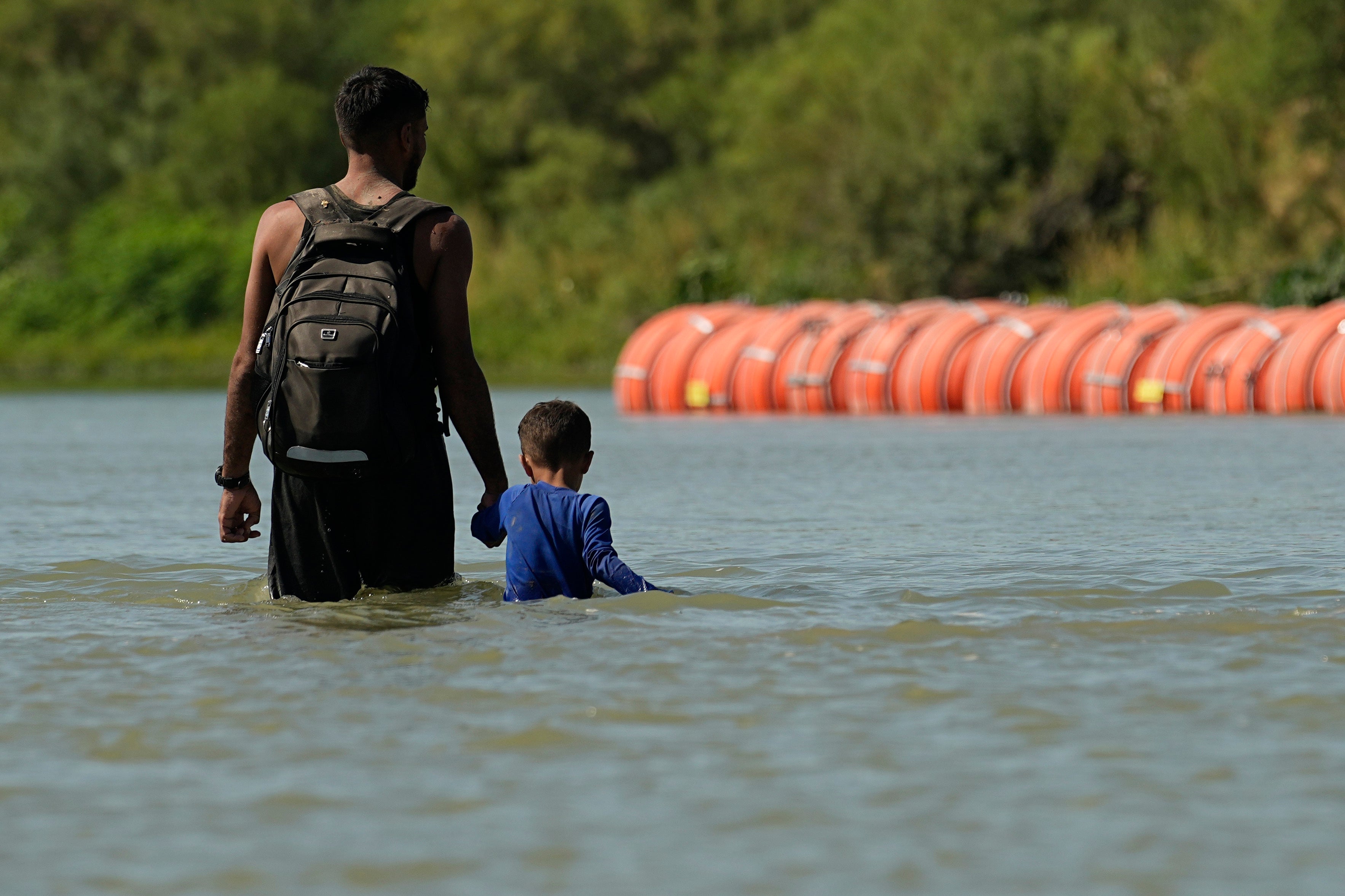 Immigration-Floating Barrier