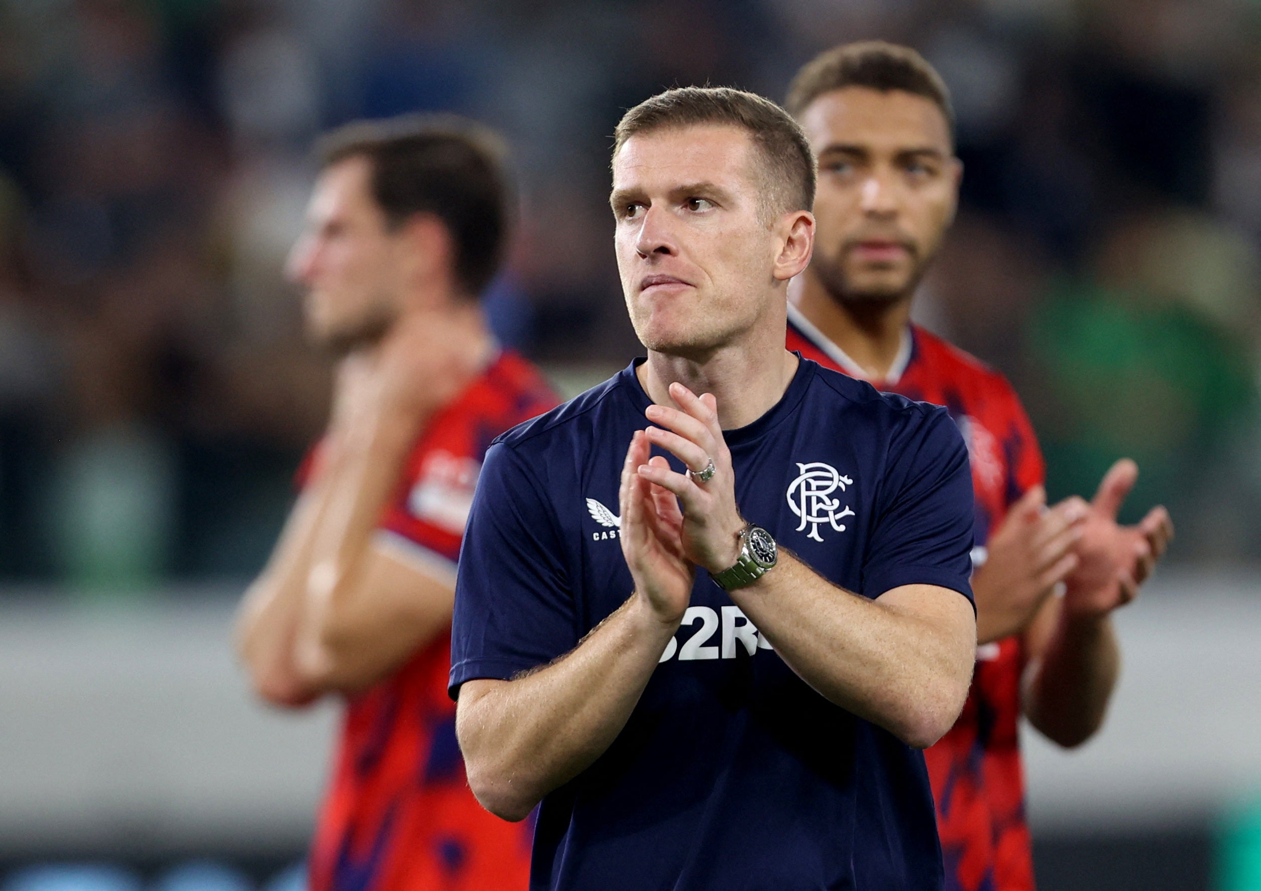 Interim manager Steven Davis was beaten in Cyprus