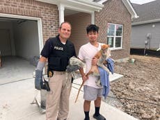 Cheeky monkey captured after terrorising Indianapolis neighbourhood