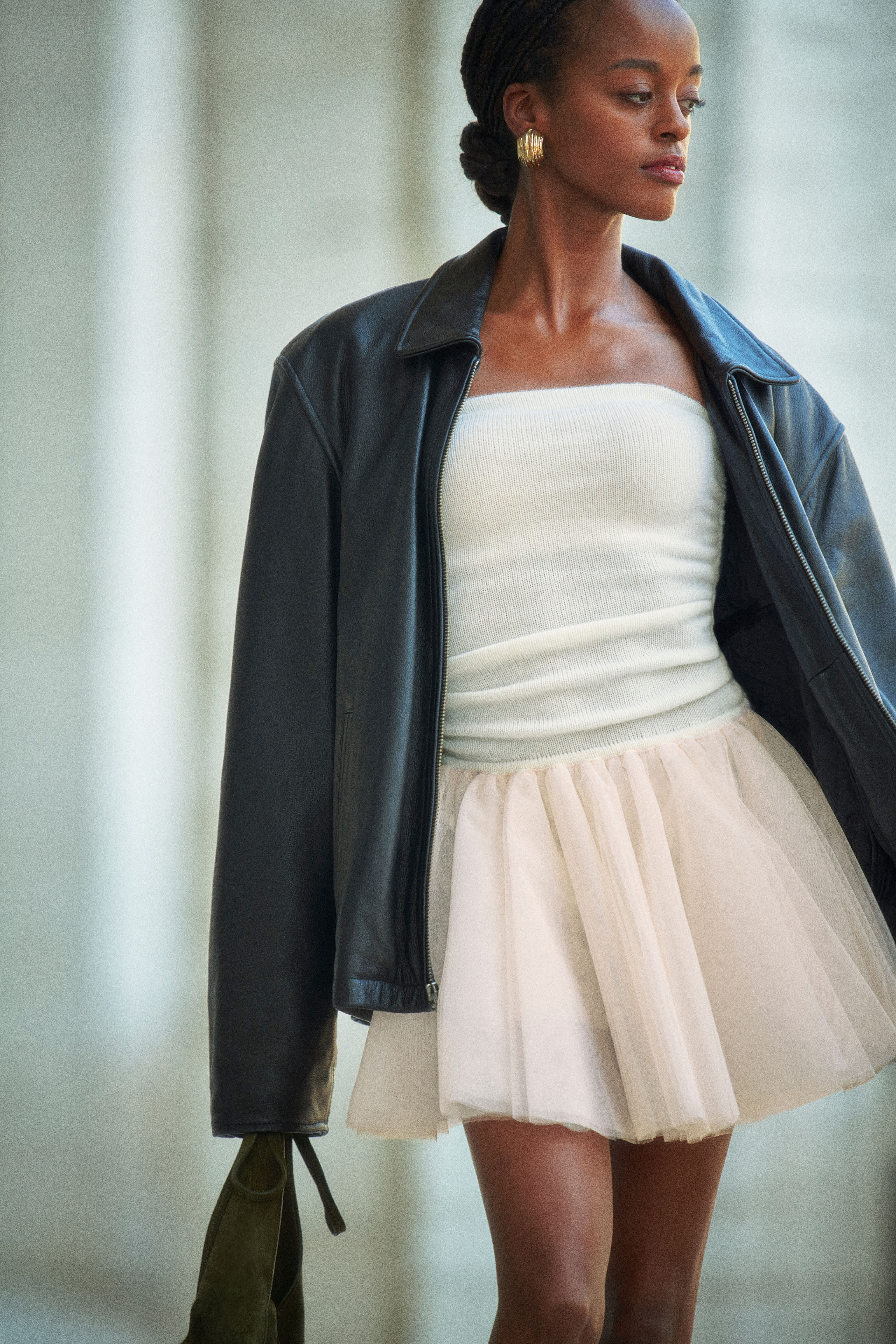 Prima ballerina: A model wearing Reformation’s new ballet-inspired collection