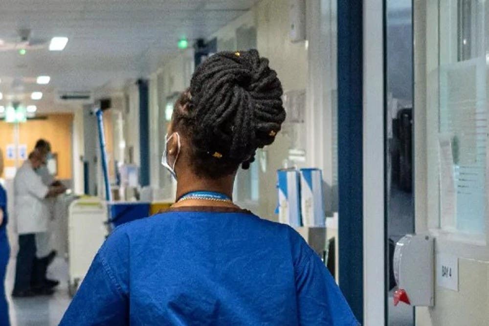 The UK Covid-19 Inquiry was told there are ‘stark’ differences in how black and ethnic minority patients and workers were treated in the NHS during the coronavirus pandemic (Jeff Moore/PA)