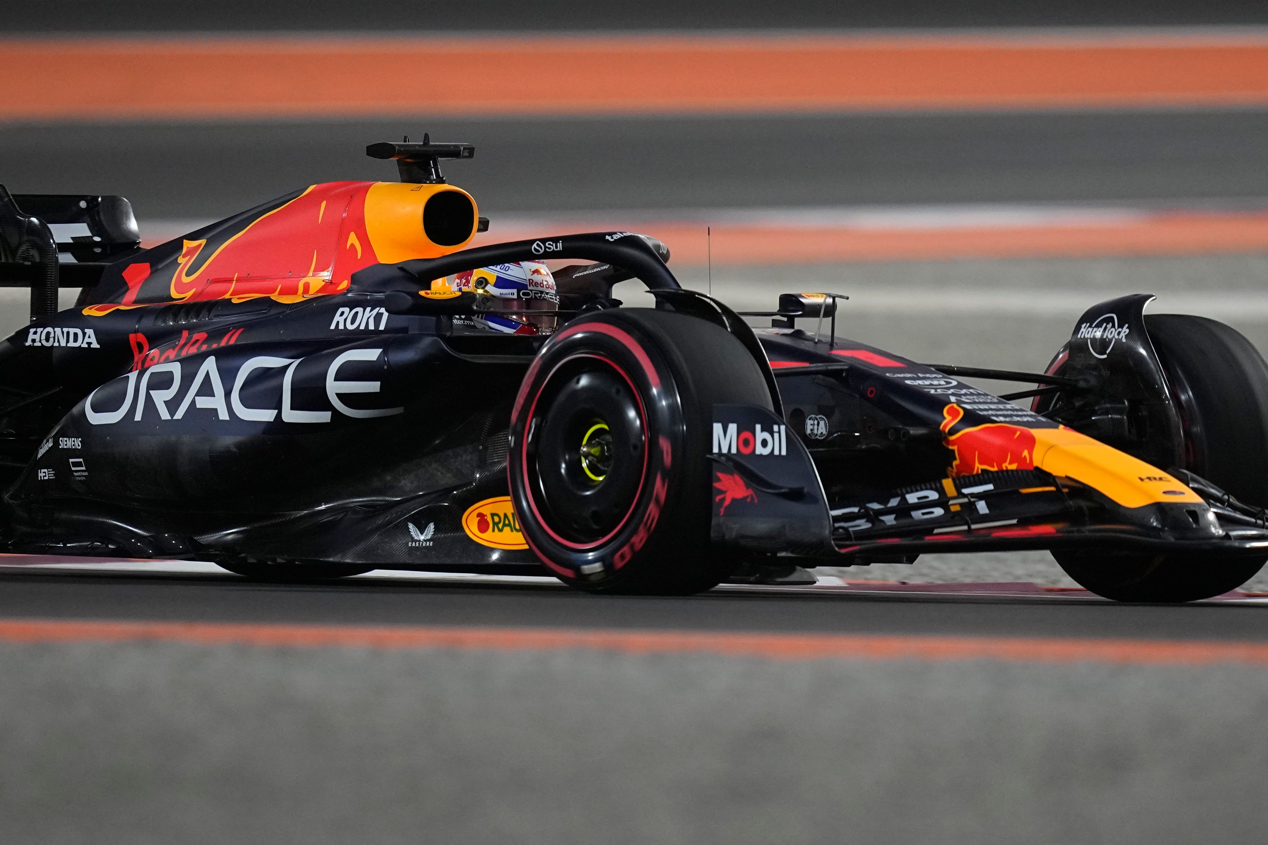 Max Verstappen finished fastest in practice (Ariel Schalit/AP)