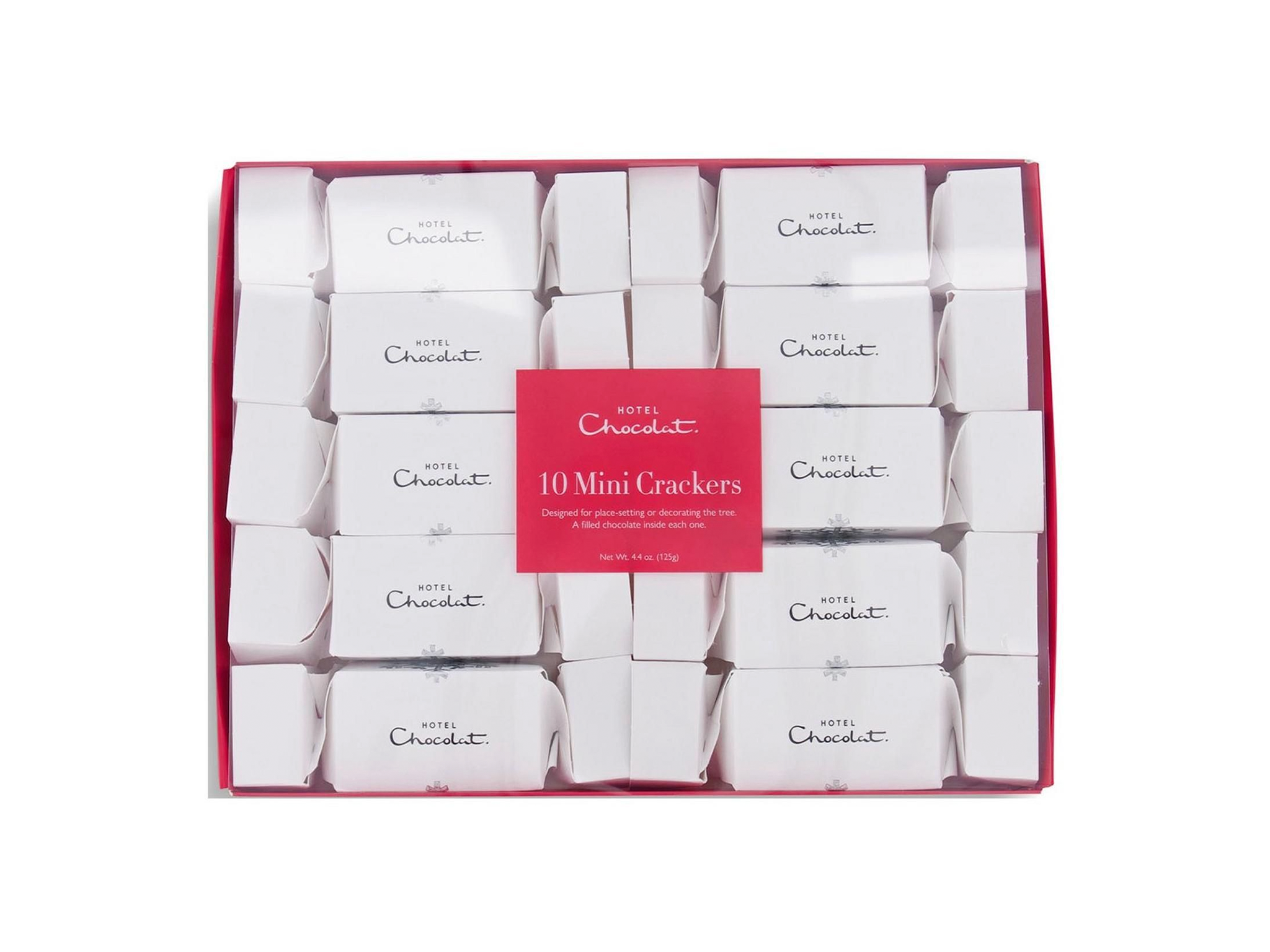 Hotel Chocolat mini chocolate Christmas crackers