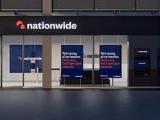 Boost for British high street as Nationwide rebrands and pledges to keep branches open