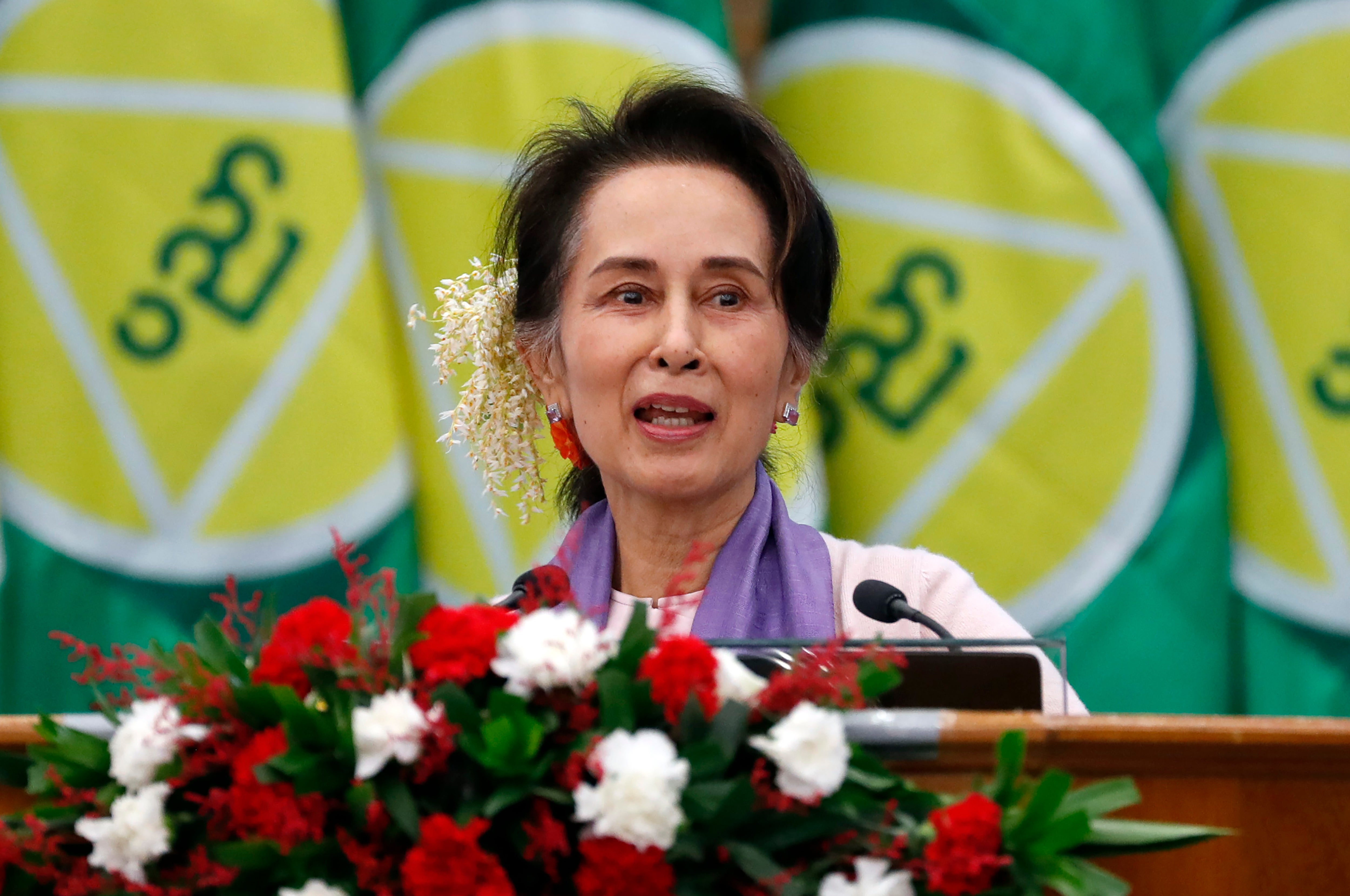 Myanmar Suu Kyi