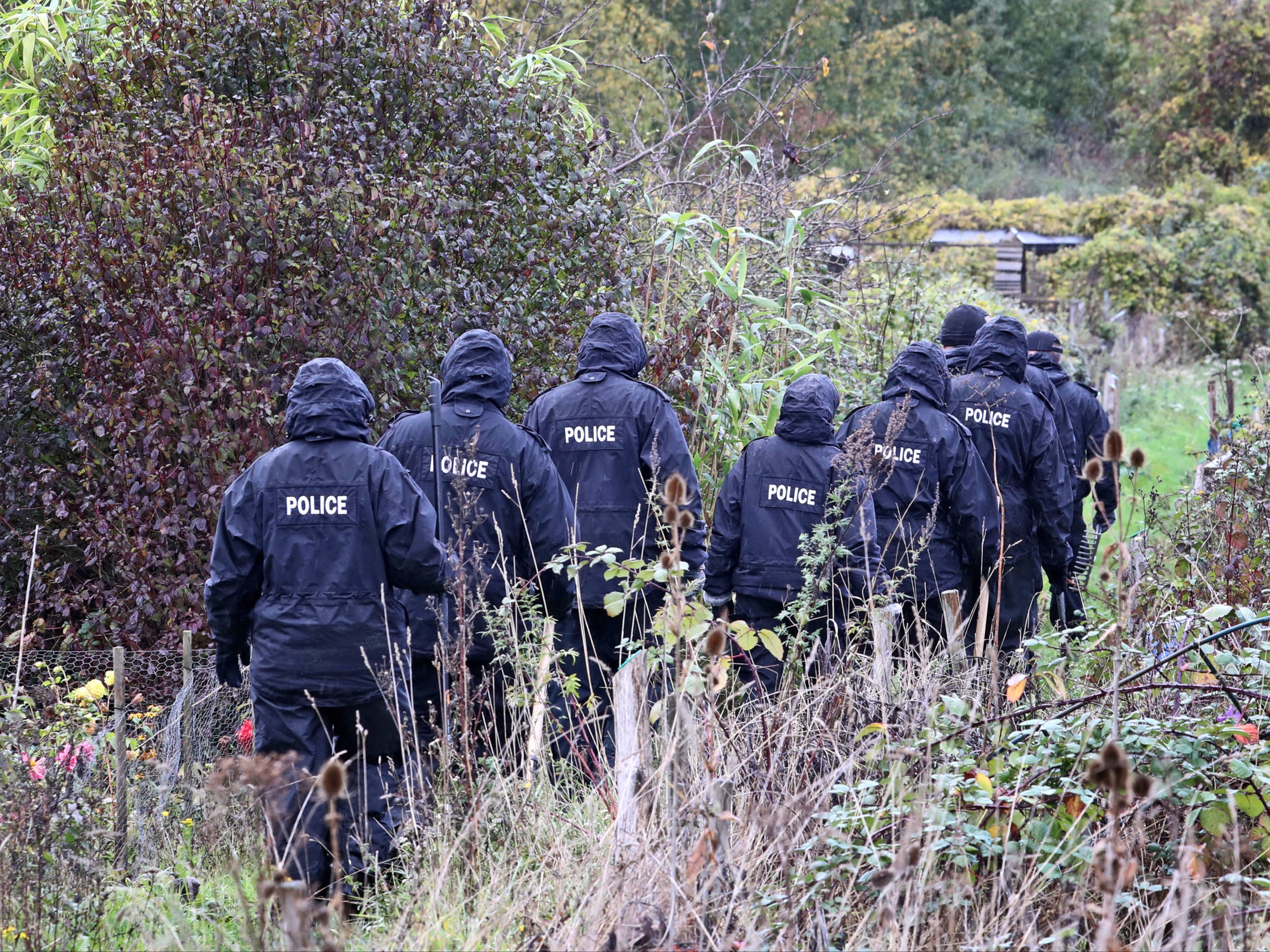 Police search officers have scoured more than 1,250 locations in the search for Wellgreen