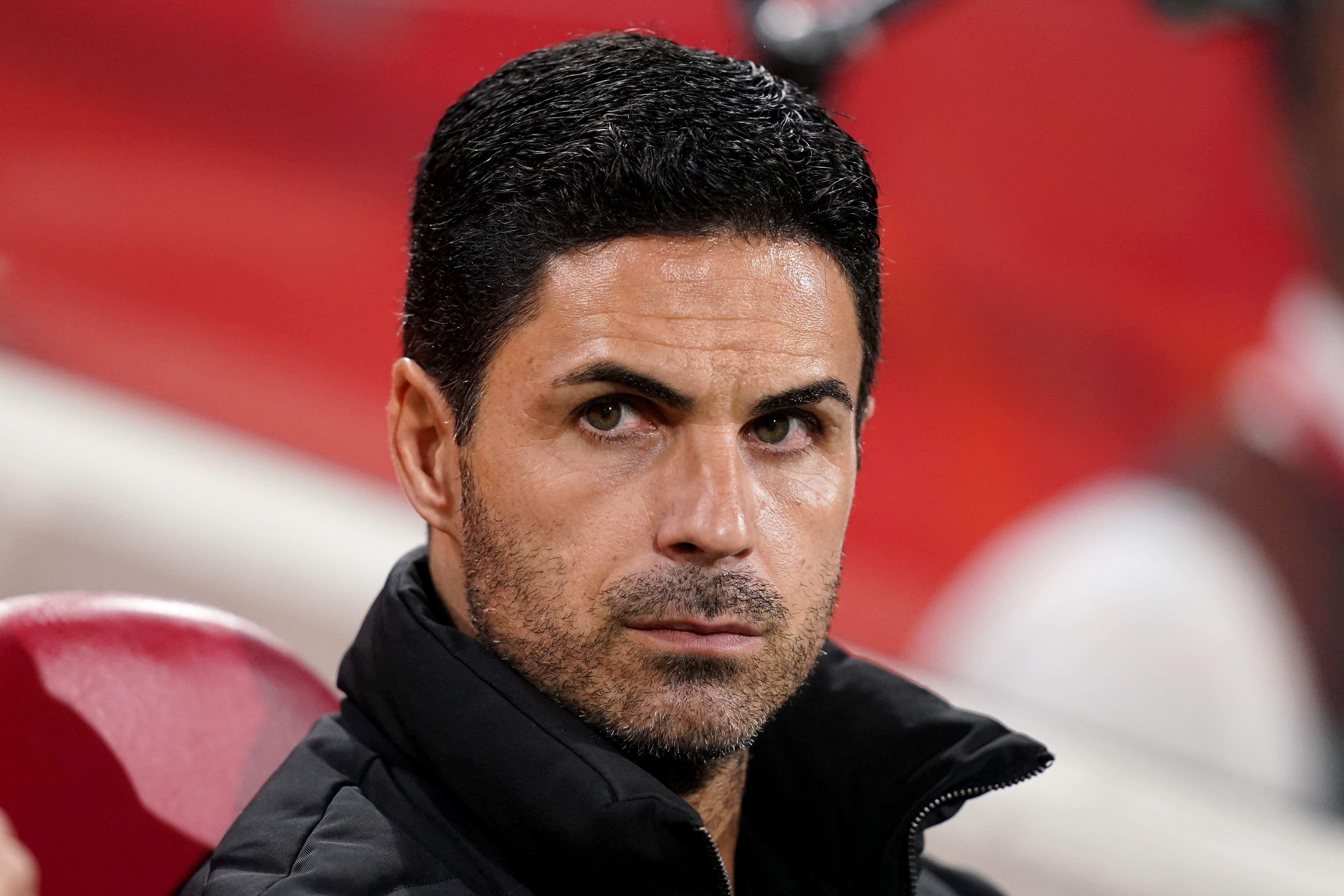 Mikel Arteta has called for Arsenal to break Premier League losing streak against Manchester City (John Walton/PA)