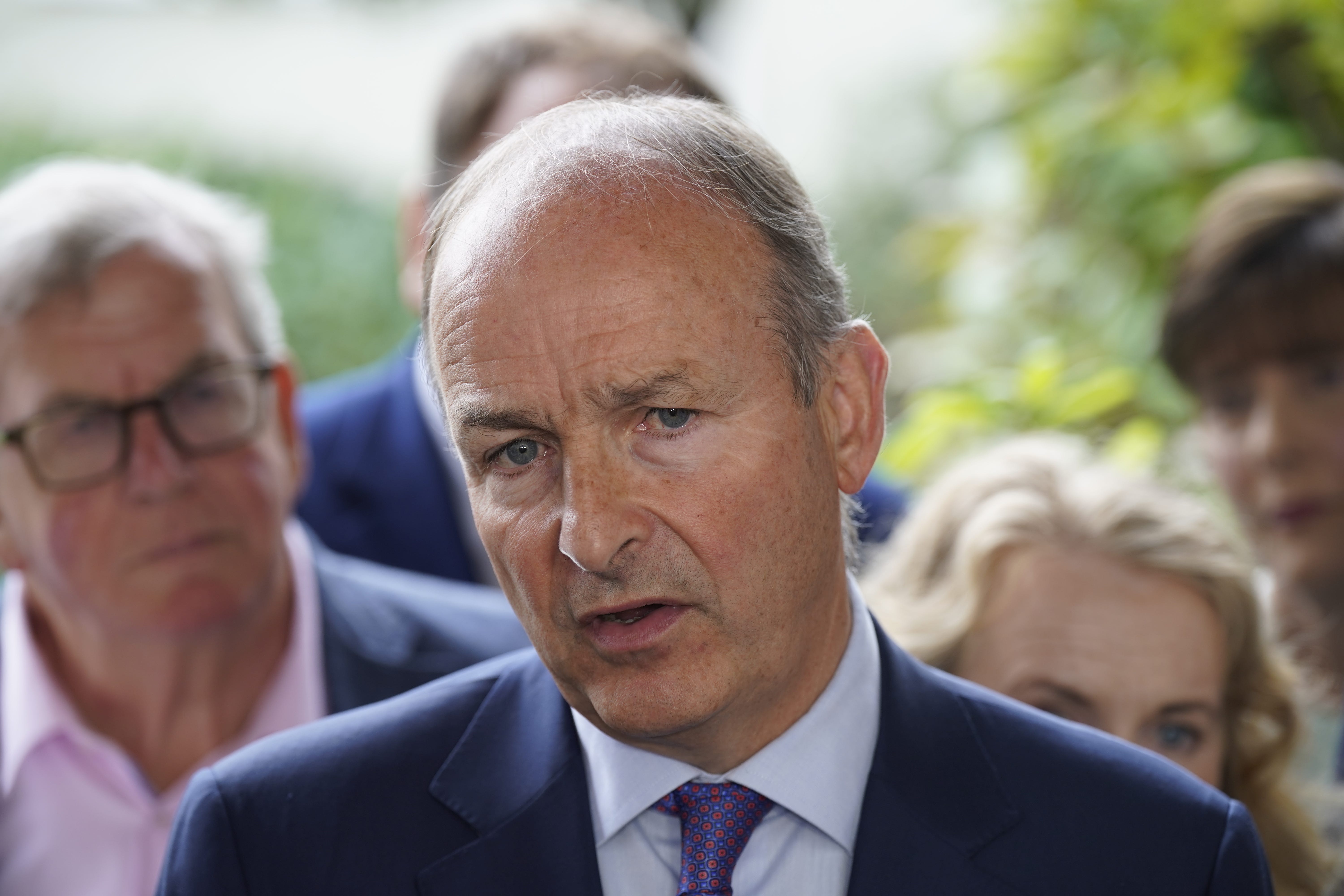 Tanaiste Micheal Martin has called for an ‘immediate cessation of all hostilities’ (Niall Carson/PA)