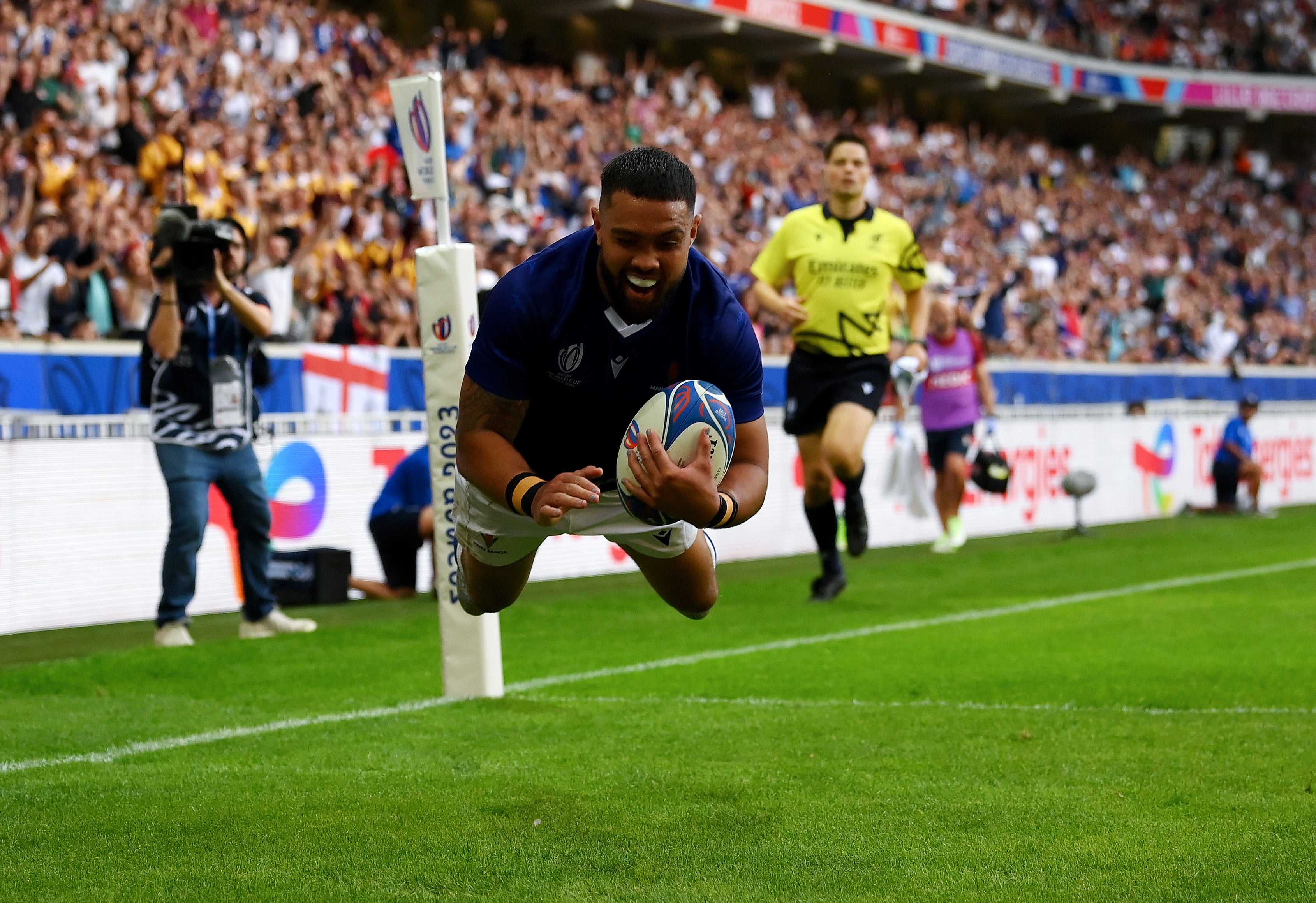 Nigel Ah Wong delivered two tries for Samoa