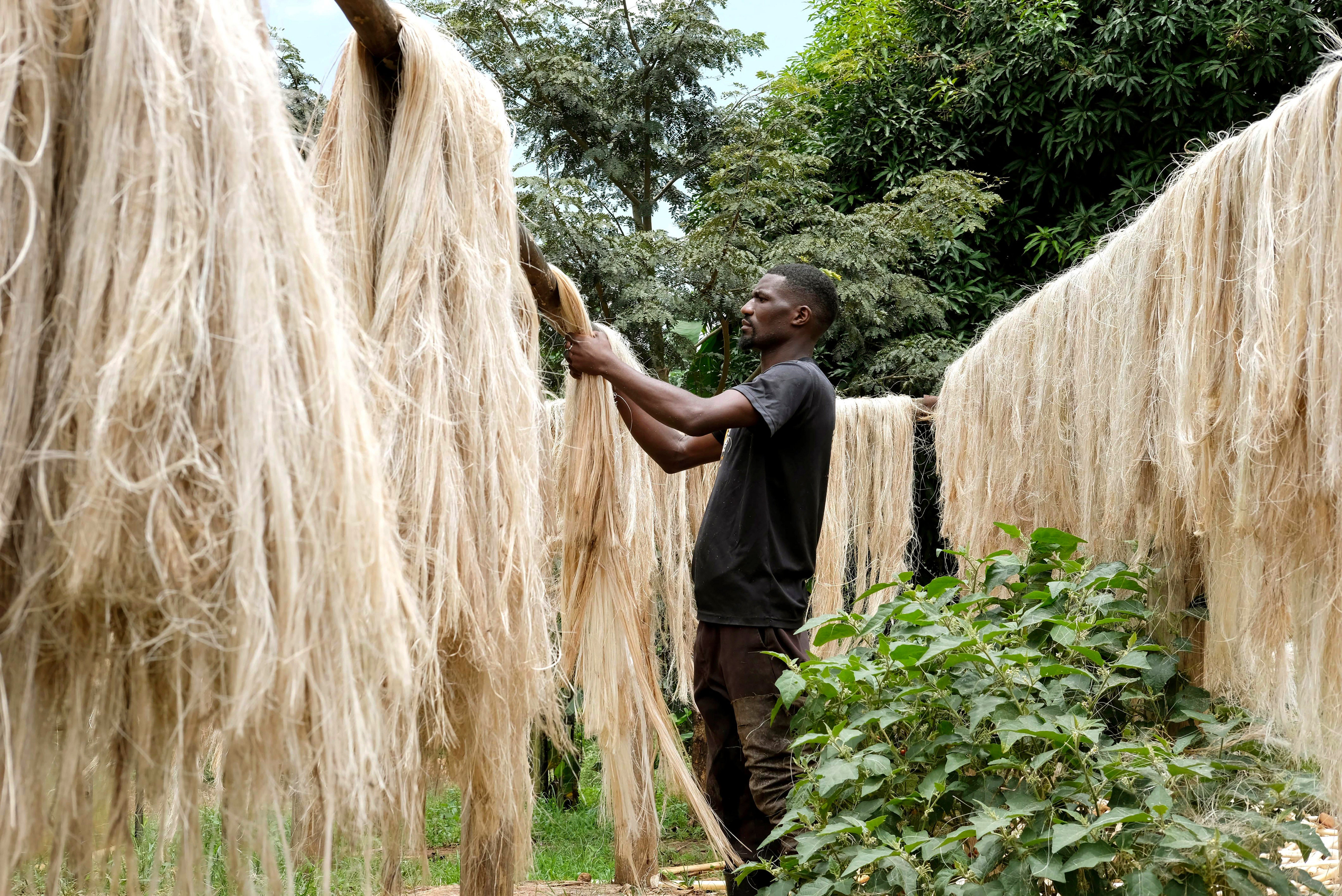 Uganda Banana Fiber Handicrafts