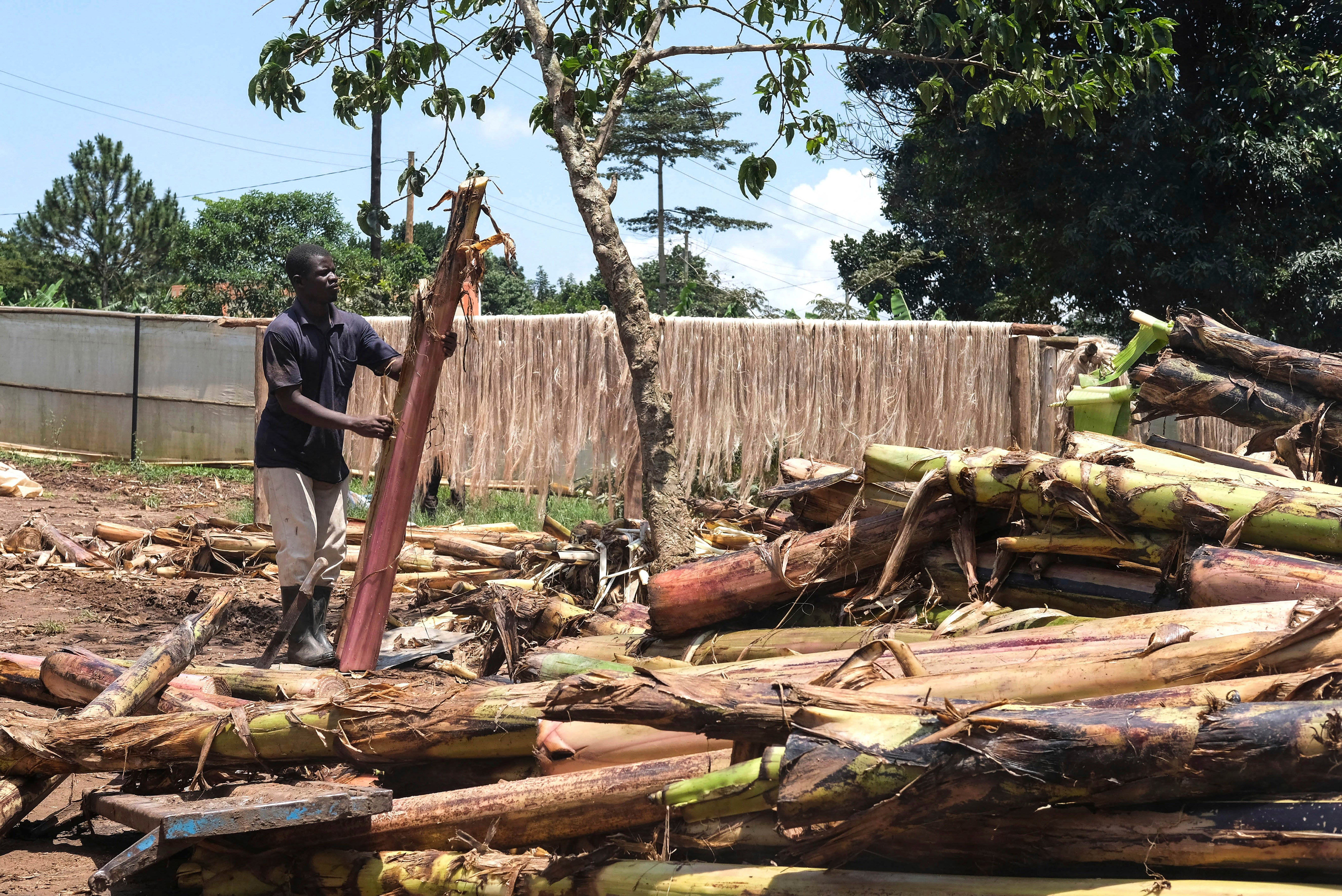 Uganda Banana Fiber Handicrafts