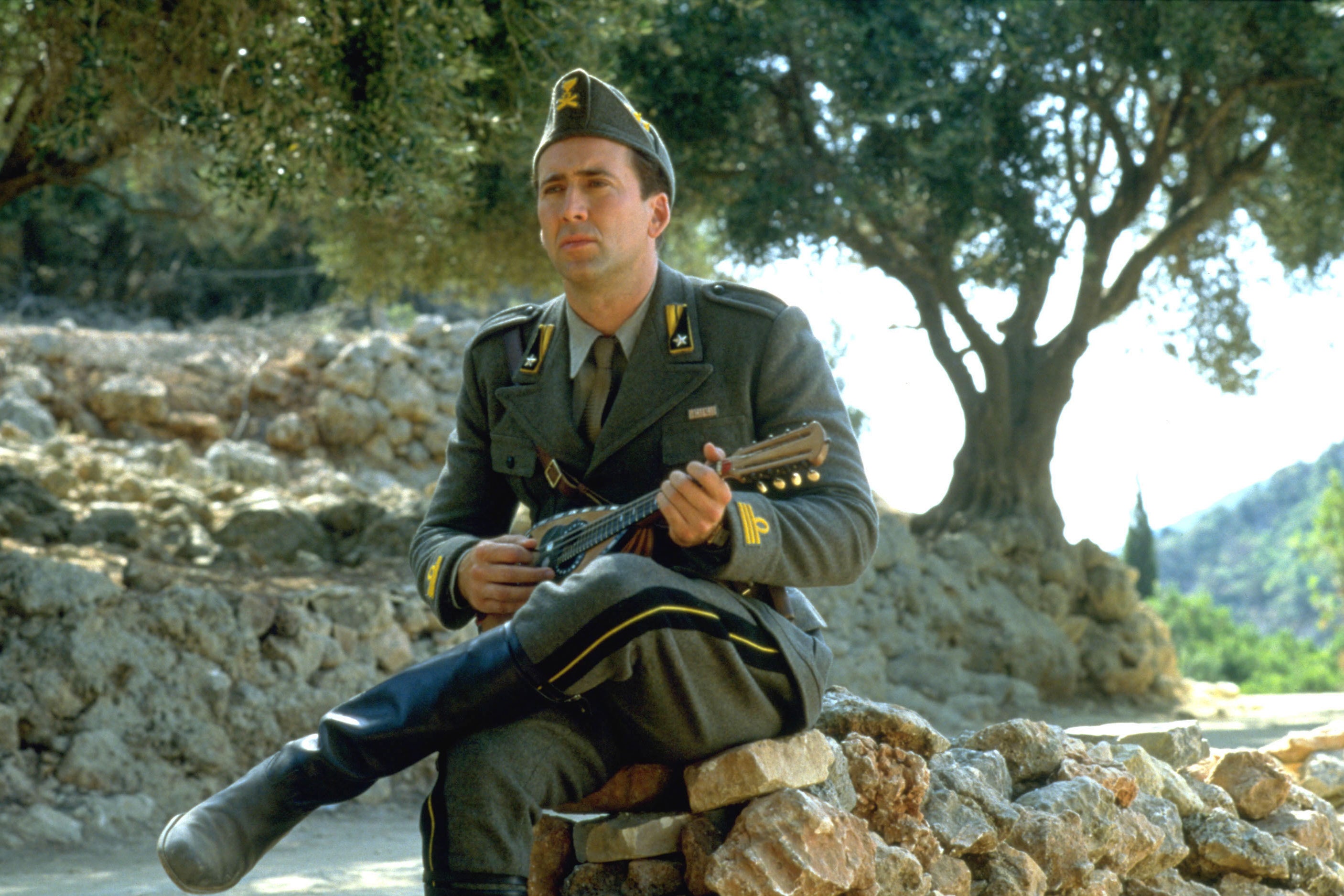 Nicolas Cage in ‘Captain Corelli’s Mandolin'