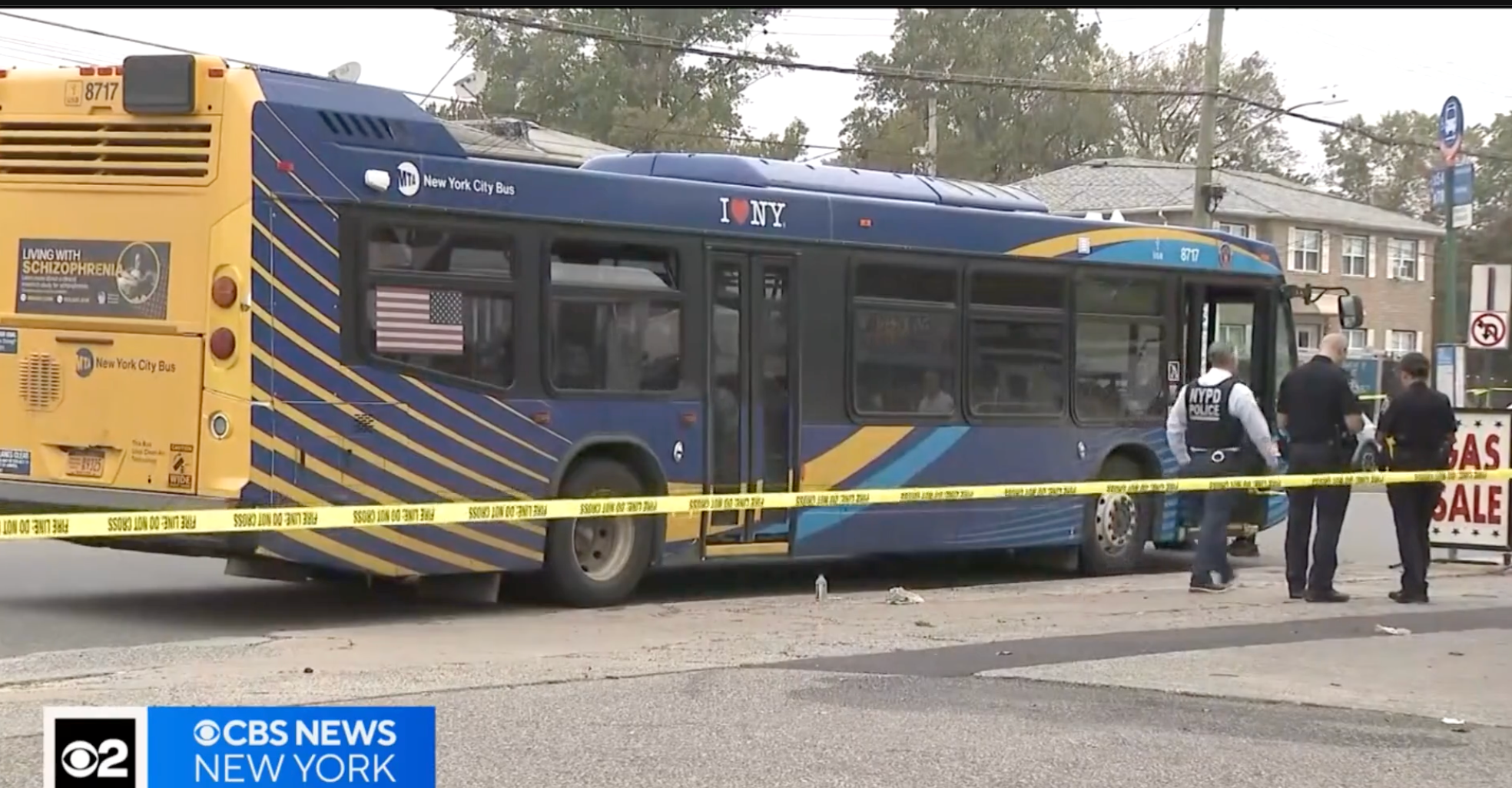 Boy, 14, charged with murder over stabbing of 13-year-old on Staten Island bus