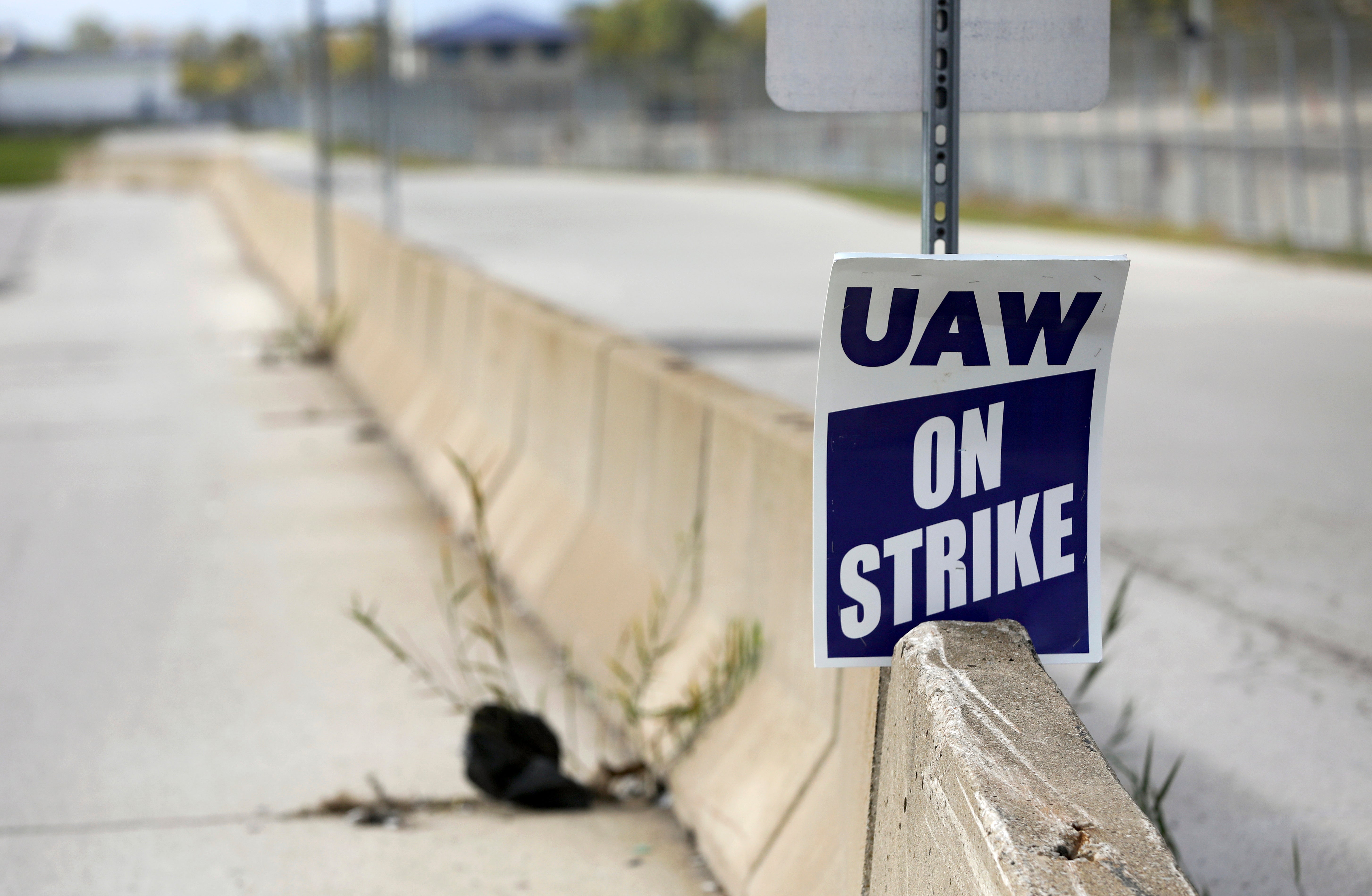 Auto Workers Strike Rally