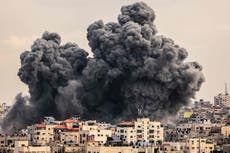 Israel-Gaza war – live: Hamas rockets fired at Tel Aviv and Jerusalem as Supernova Festival death toll rises