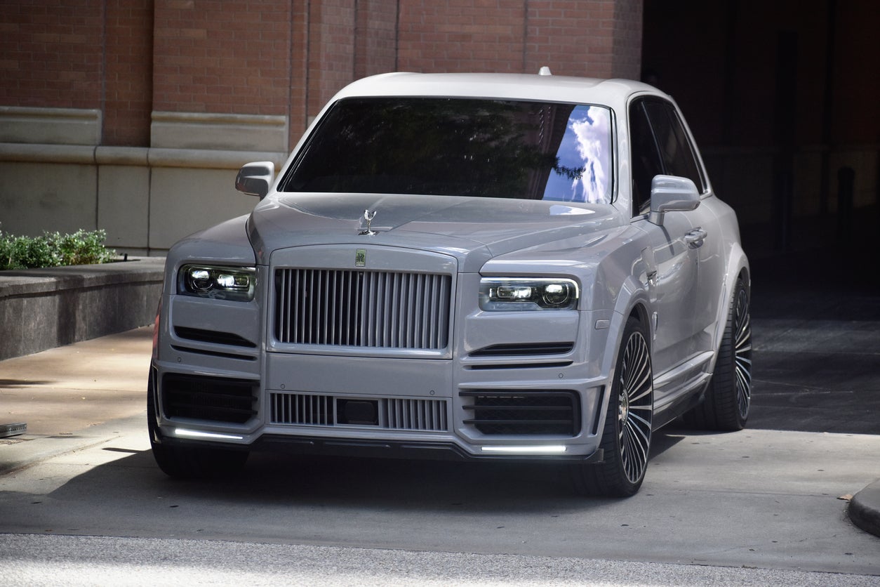 Big wheel: a custom-made Rolls-Royce Cullinan