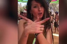 Tragic German tourist whose body was paraded by Hamas filmed dancing at Israeli festival before abduction
