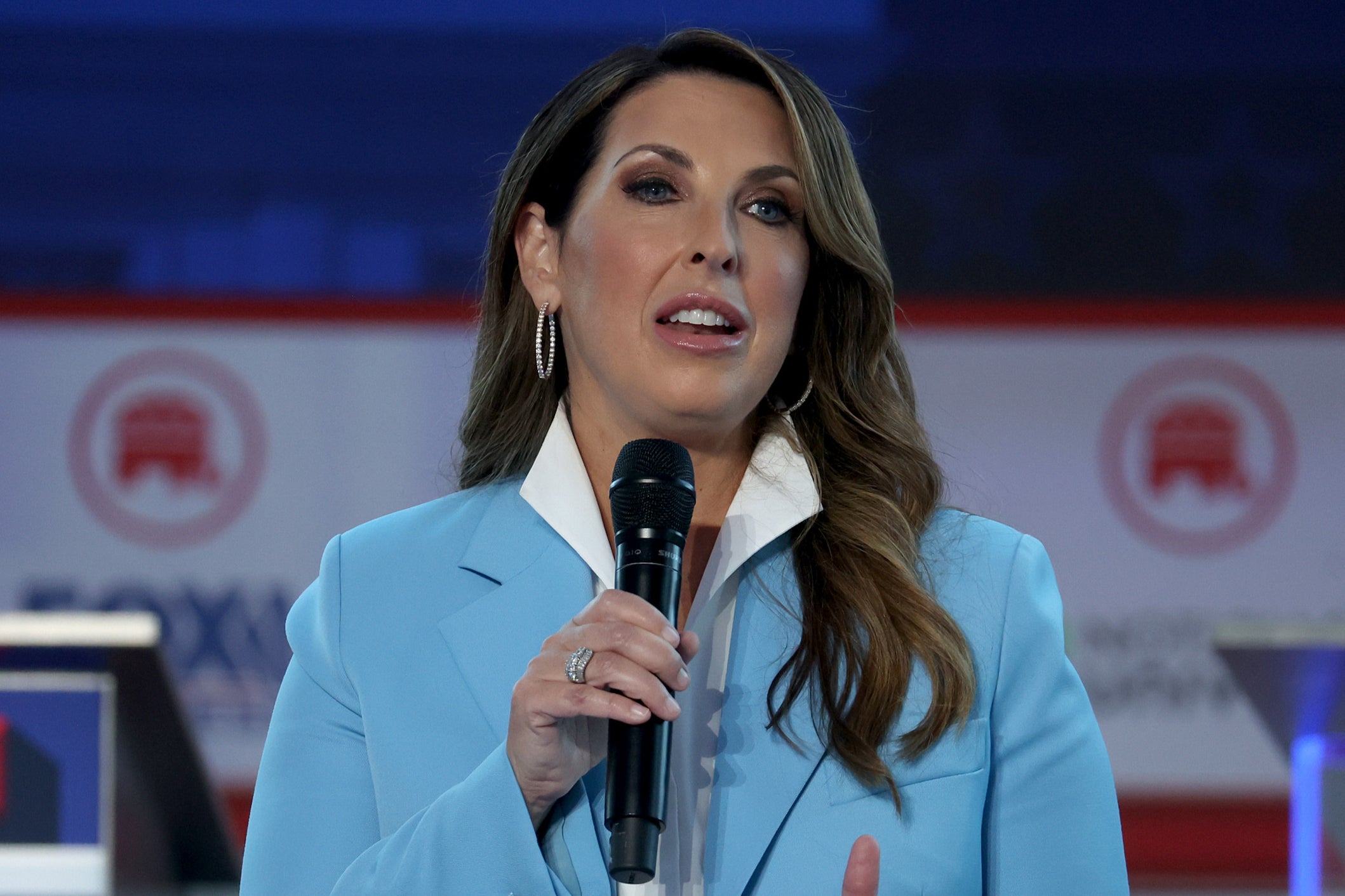 Ronna McDaniel, chair of the Republican National Committee, says donors are giving more to individual candidates