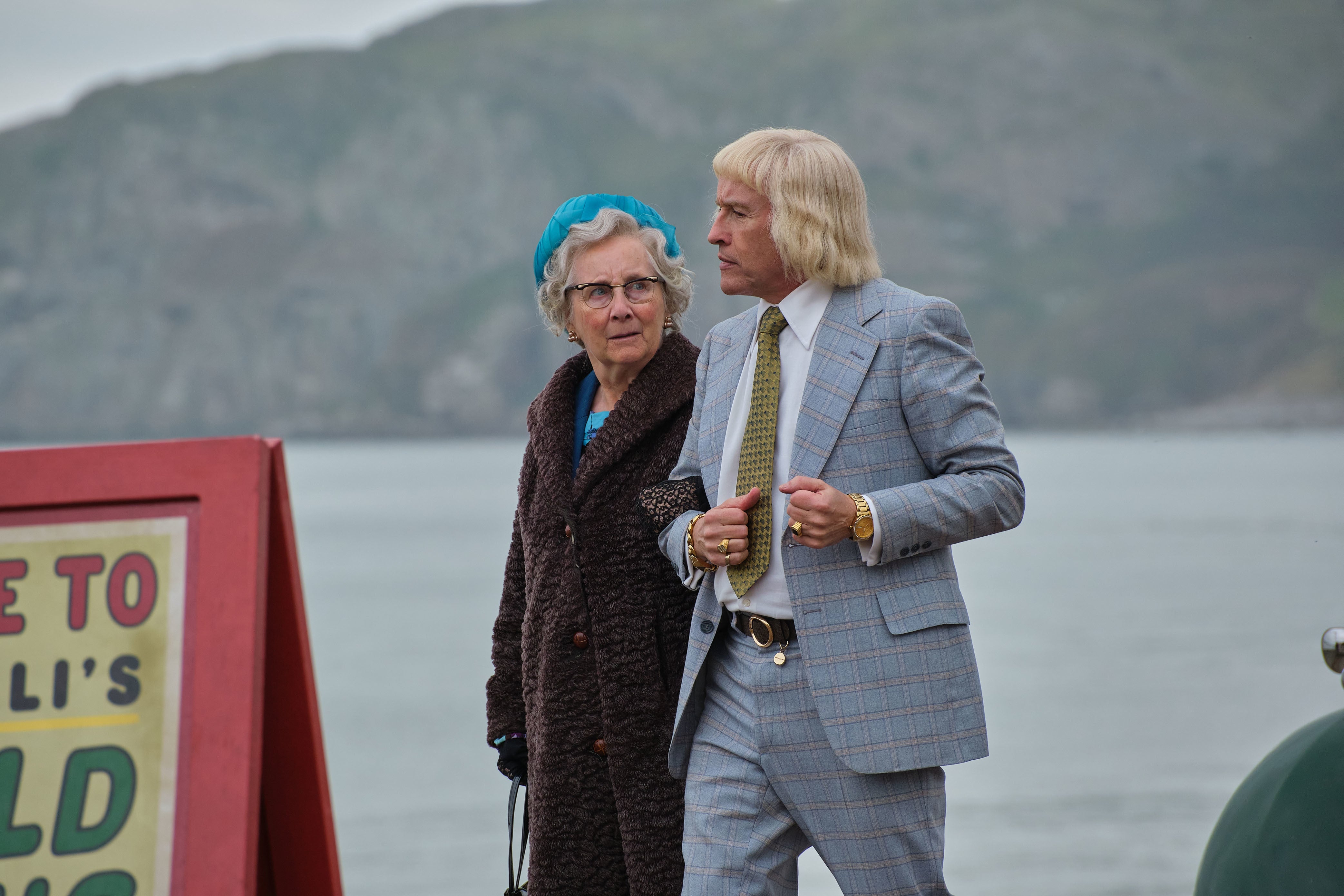 Steve Coogan as Jimmy Savile in the BBC drama ‘The Reckoning’