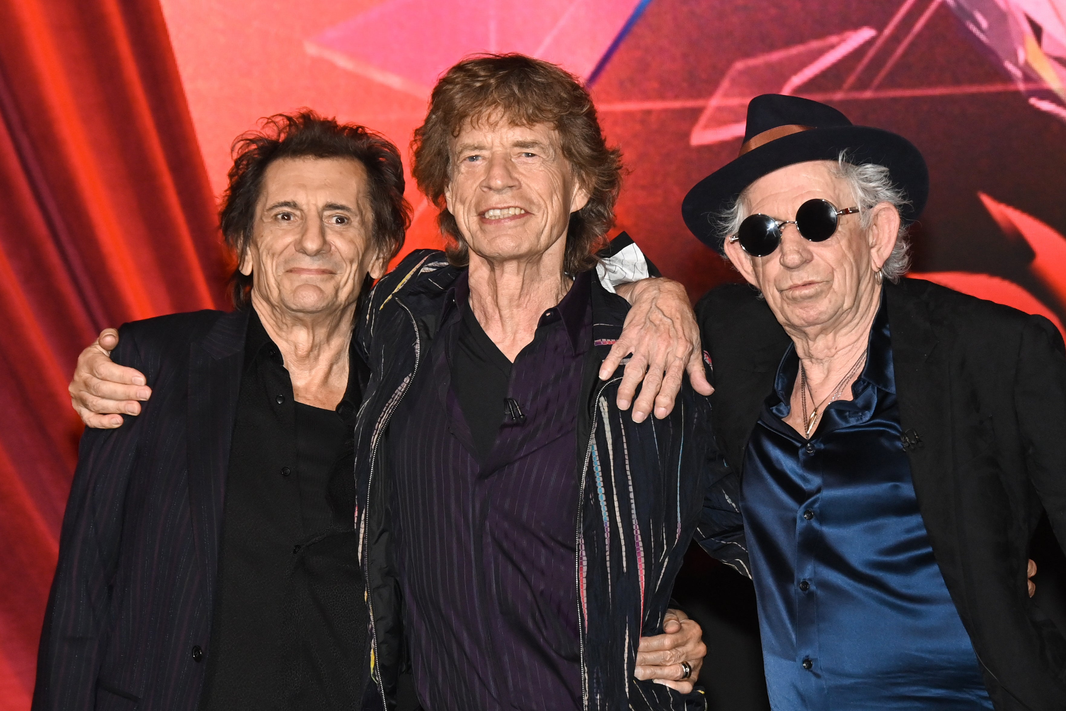 Ronnie Wood, Mick Jagger and Keith Richards – The Rolling Stones