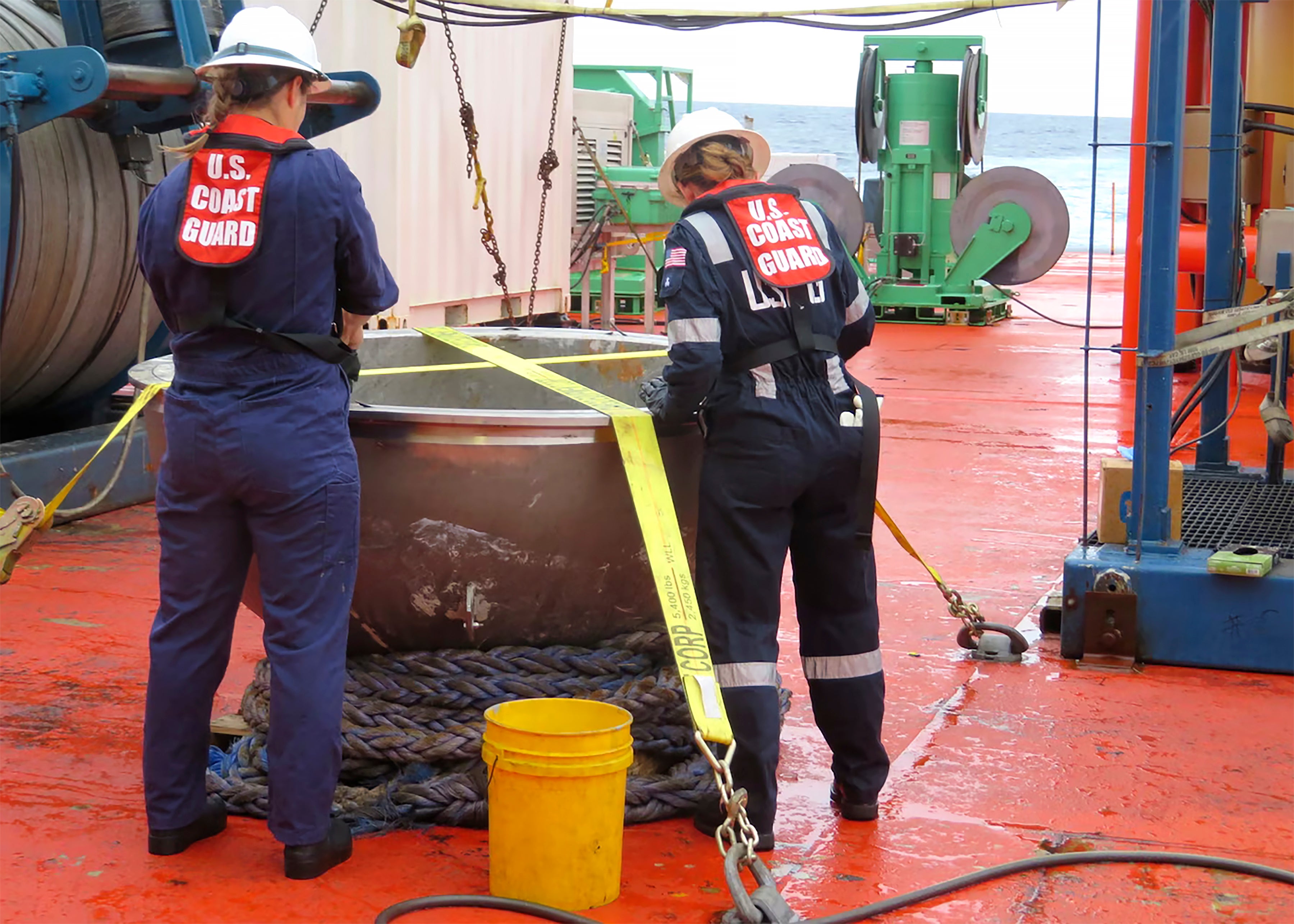 The Titan’s dome was recovered as part of the investigation into the disaster.