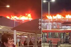 Luton Airport fire: Cause of car park inferno that damaged 1,500 vehicles revealed