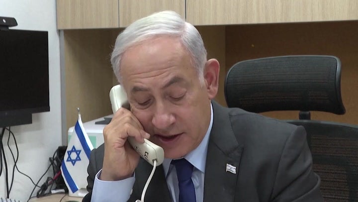 Netanyahu thanks Joe Biden for his support