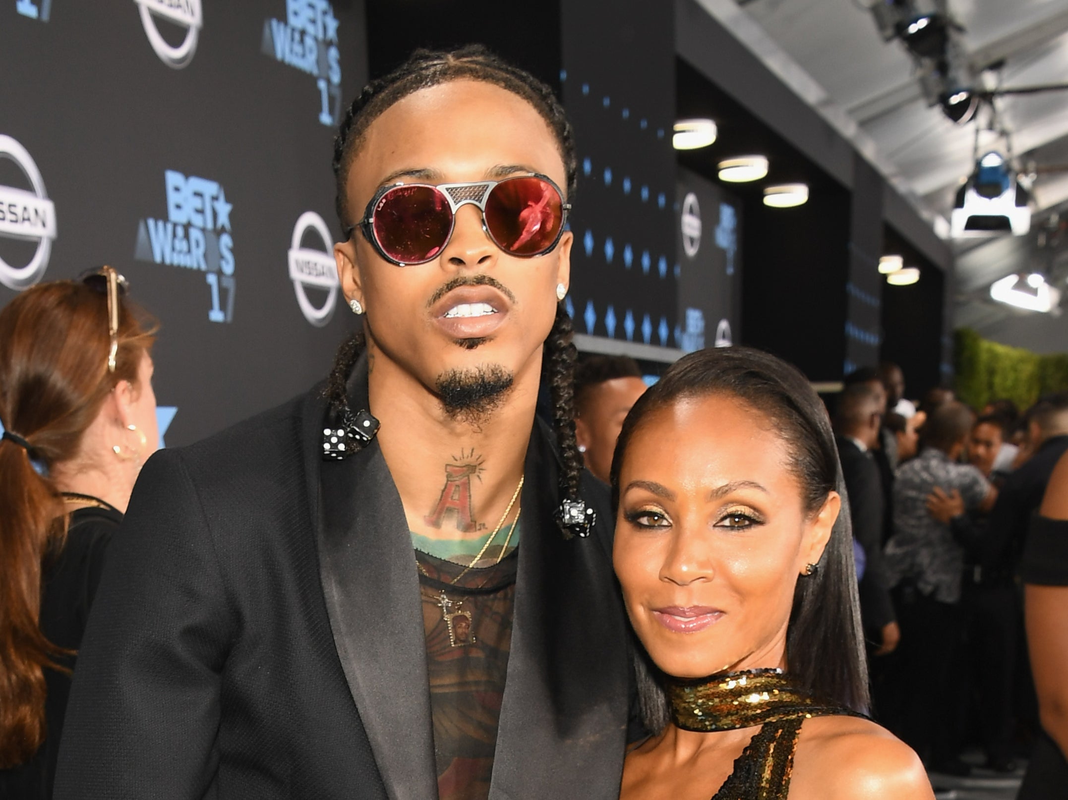 August Alsina and Jada Pinkett Smith