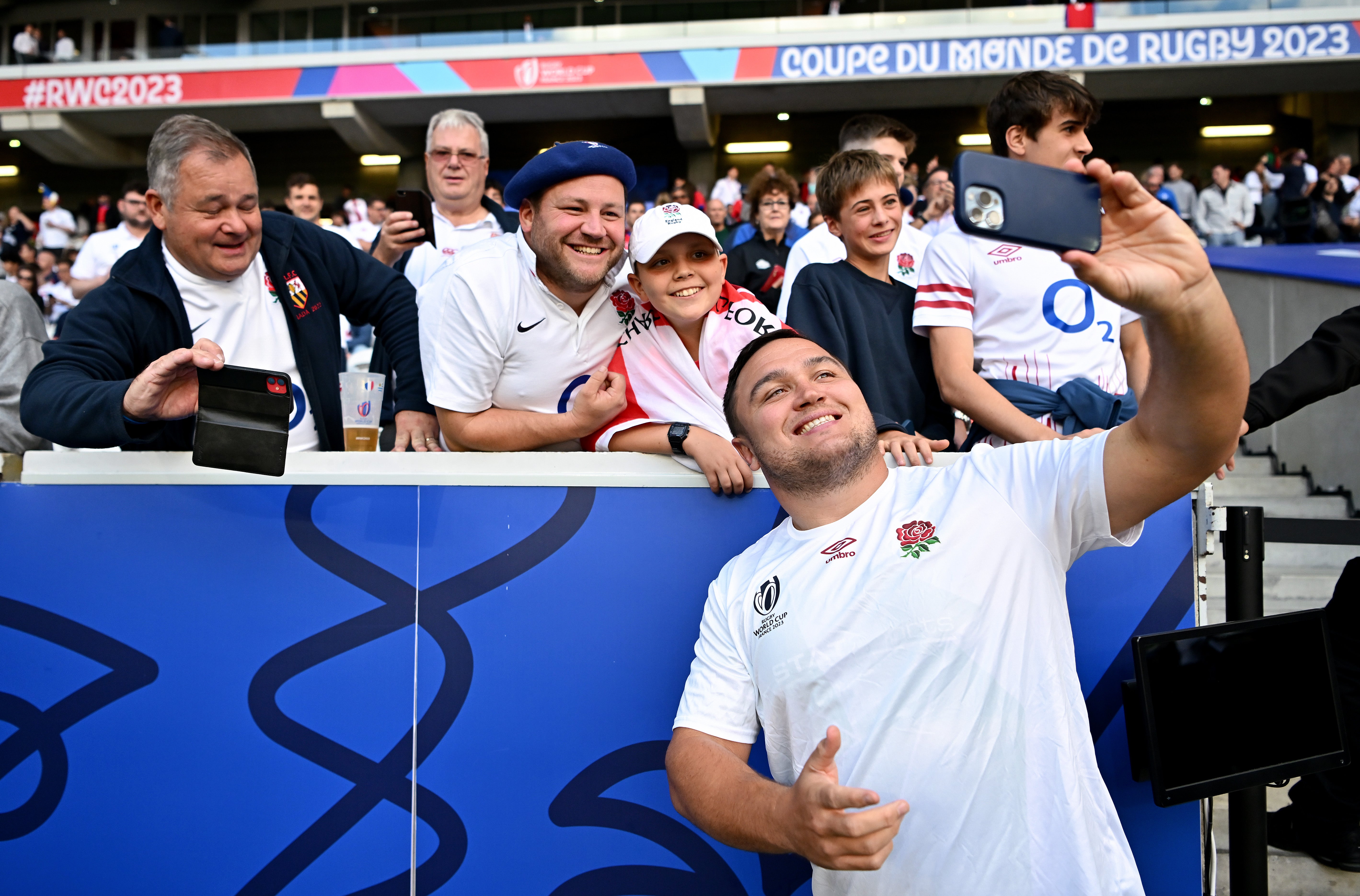 Jamie George hopes that England fans will get behind their side