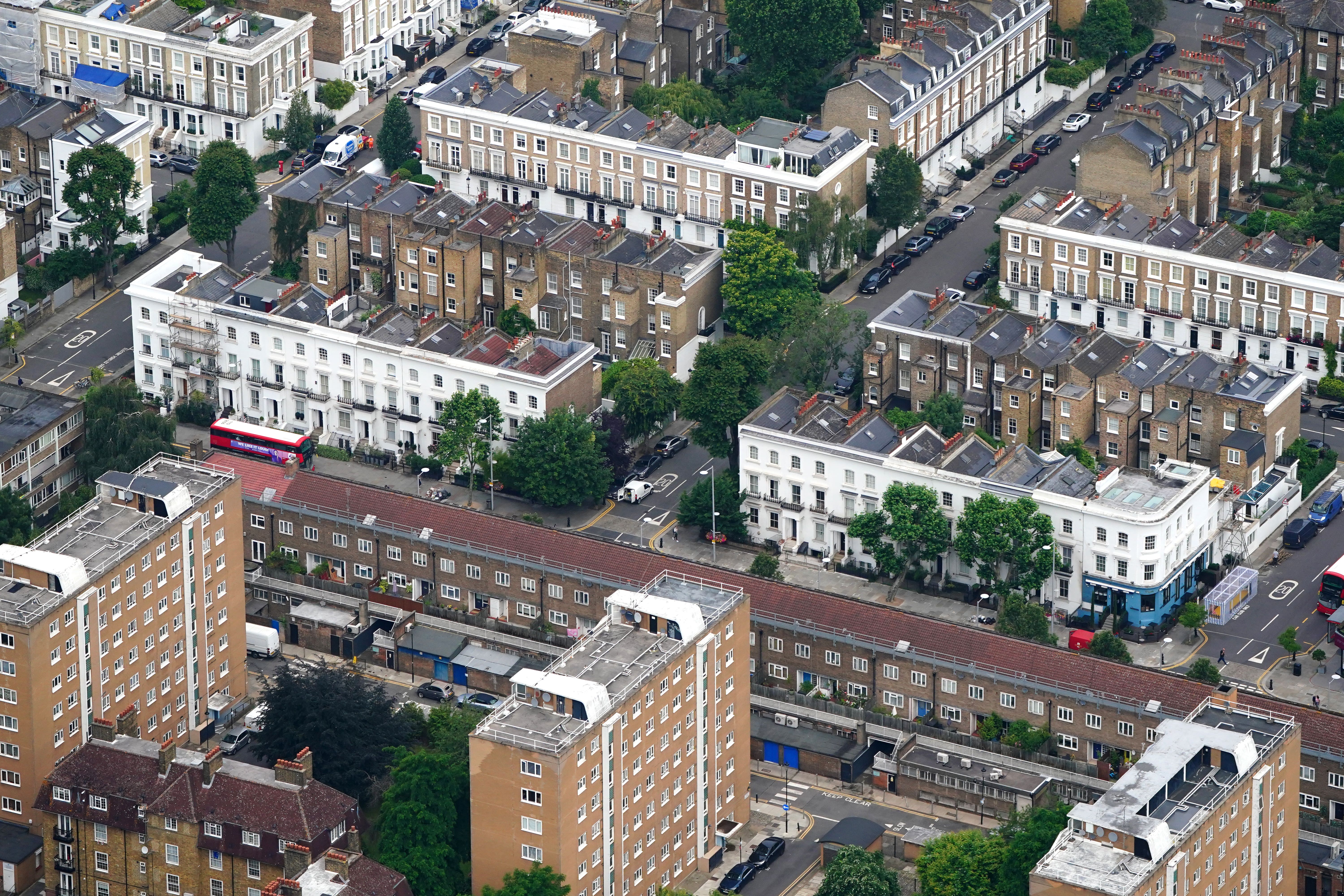 Local authority spending on temporary accommodation is up by around 9% on the previous year, according to Government figures (Victoria Jones/PA)