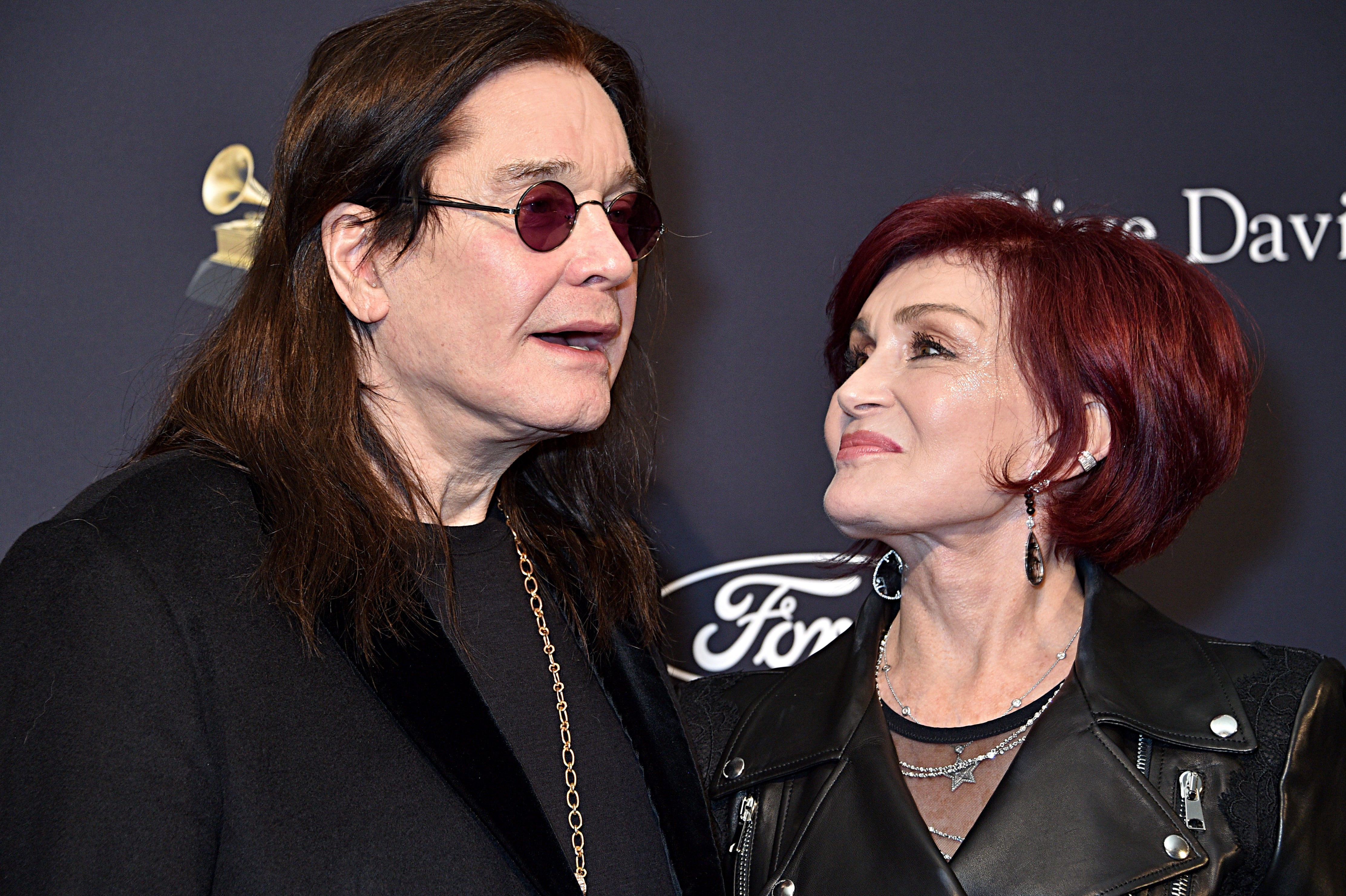 Ozzy Osbourne and Sharon Osbourne