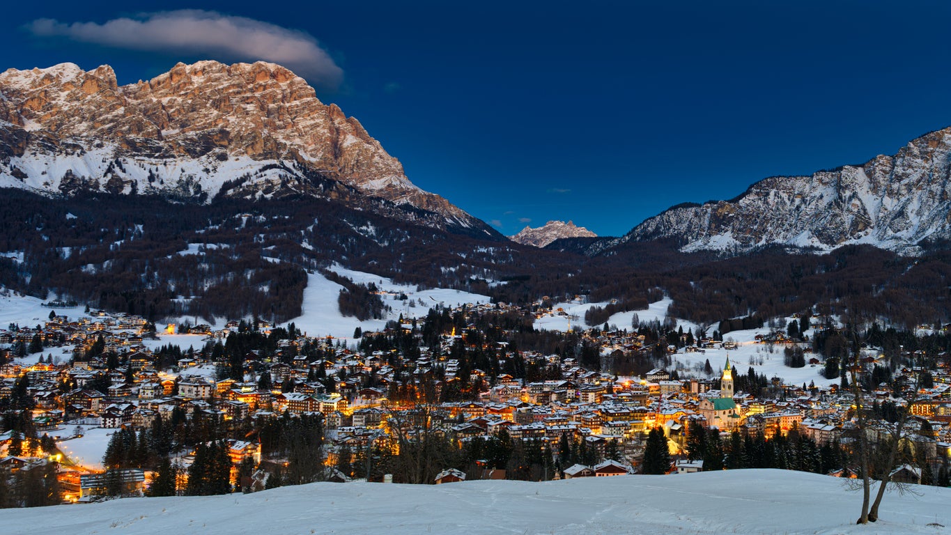 Cortina hosted the Winter Olympics in 1956