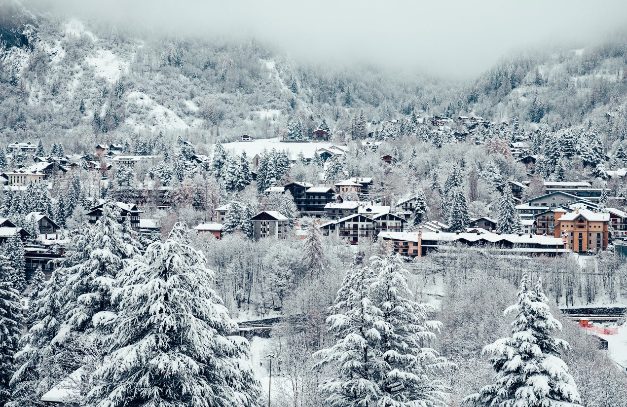 Courmayeur has 14 peaks of over 4,000m within view