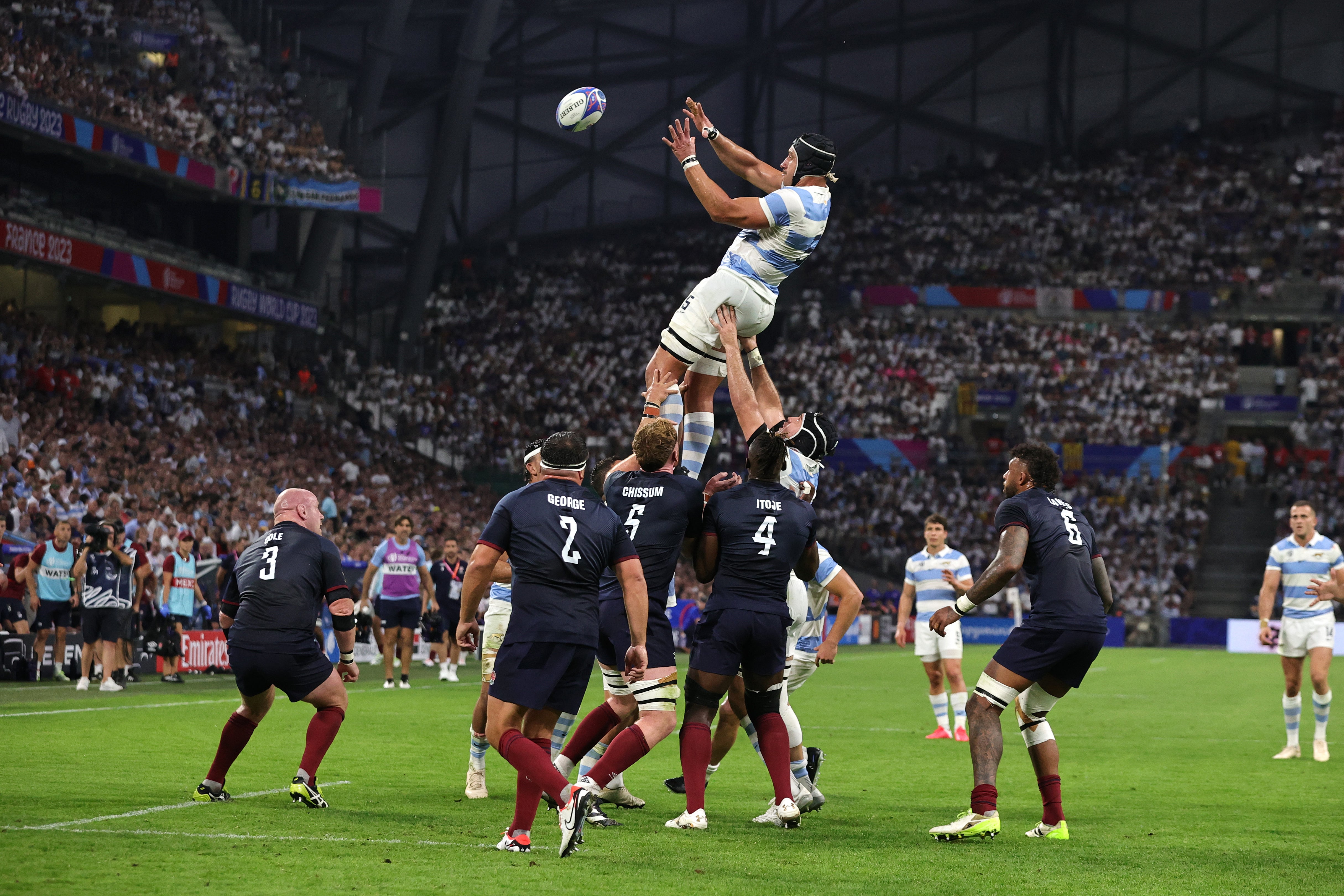 Argentina’s lineout has worked effectively so far in France