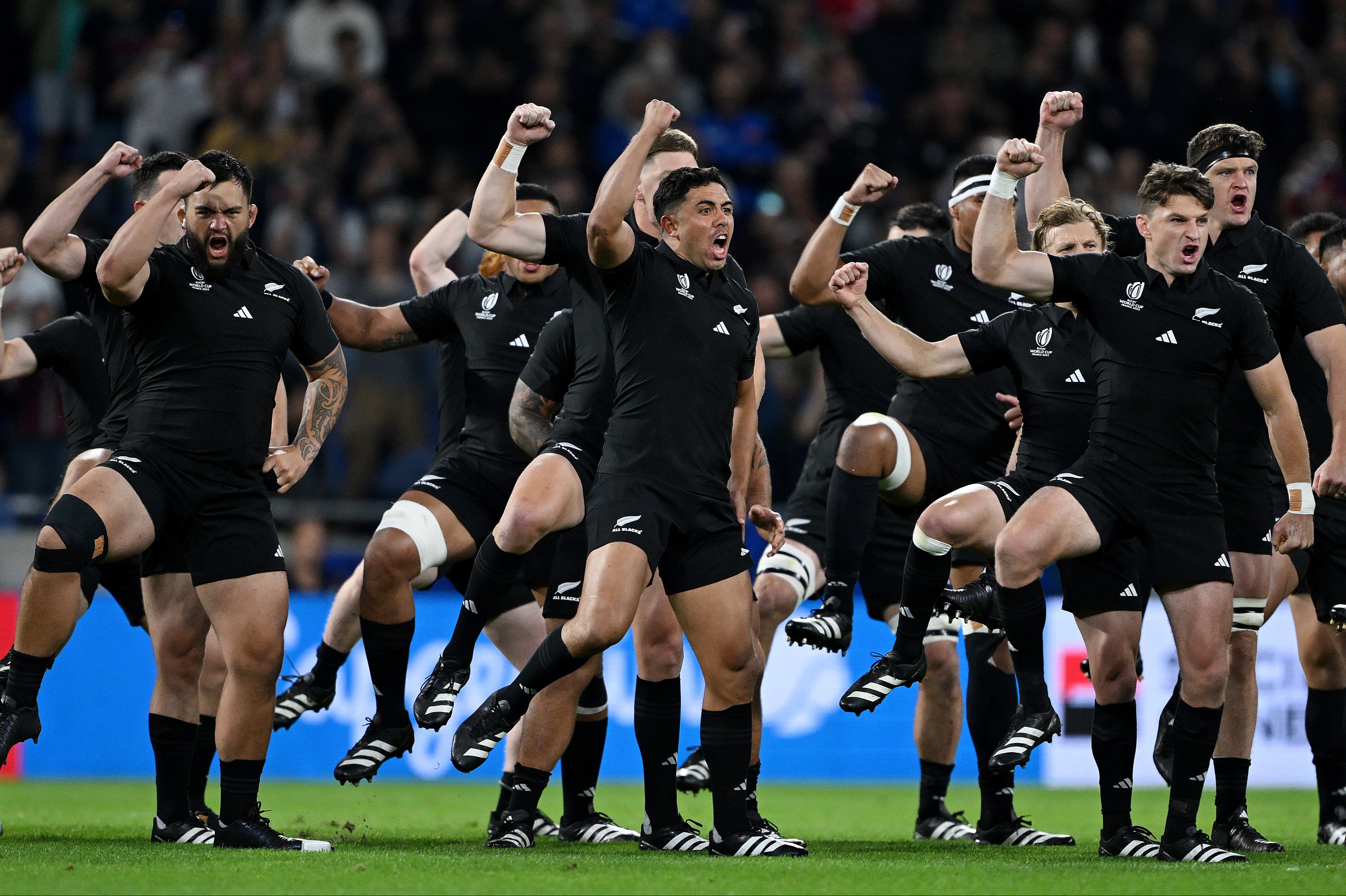 The All Blacks face a World Cup quarter-final against Ireland