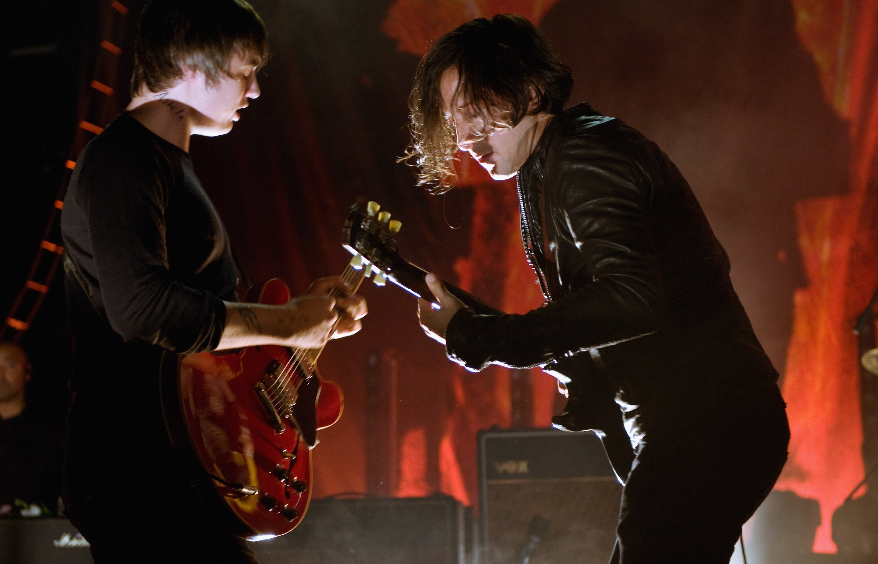 The Libertines onstage in 2010