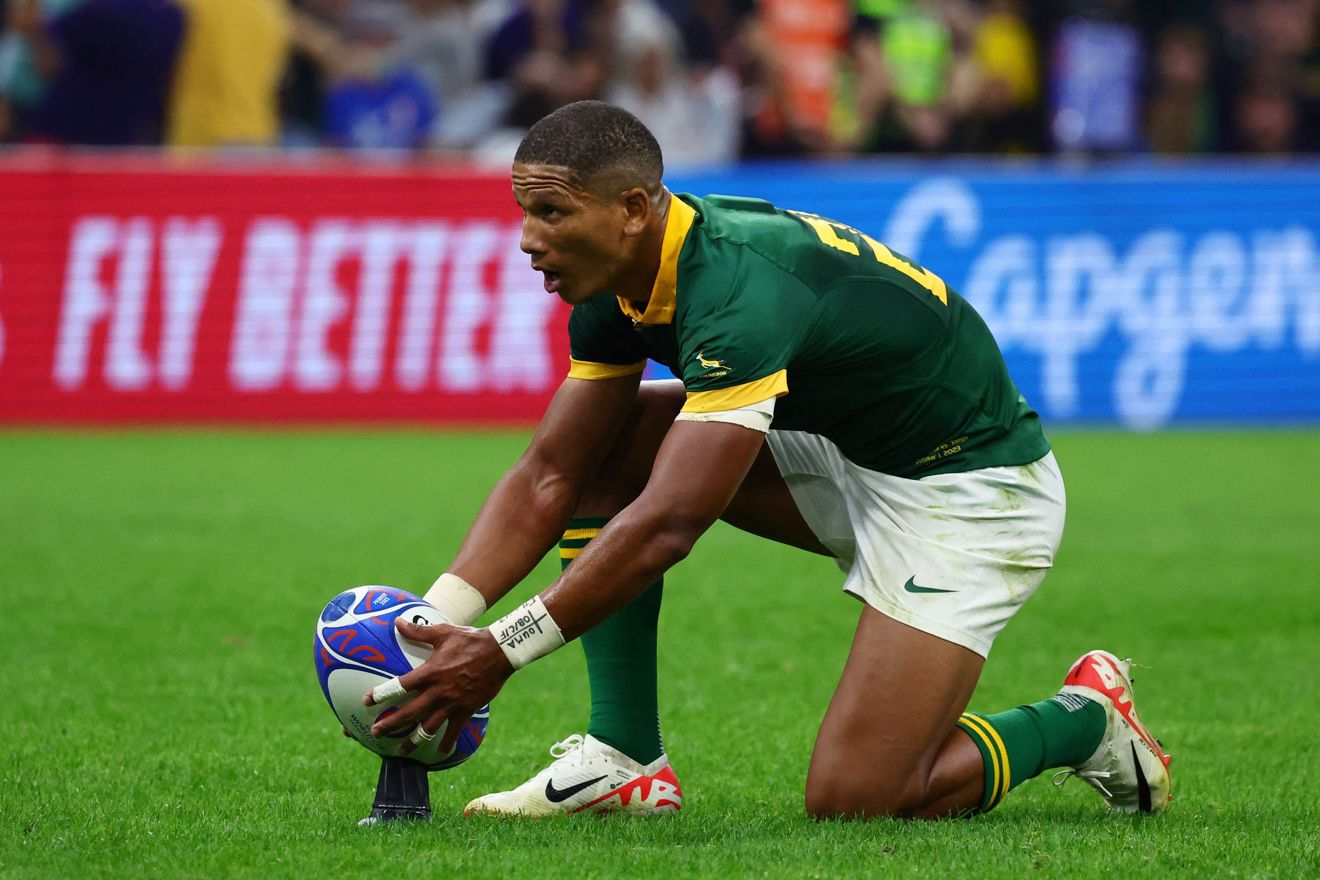 Manie Libbok’s goal-kicking will come under scrutiny against France