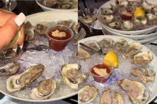 The internet is not on the side of the woman who ate 48 oysters on a date