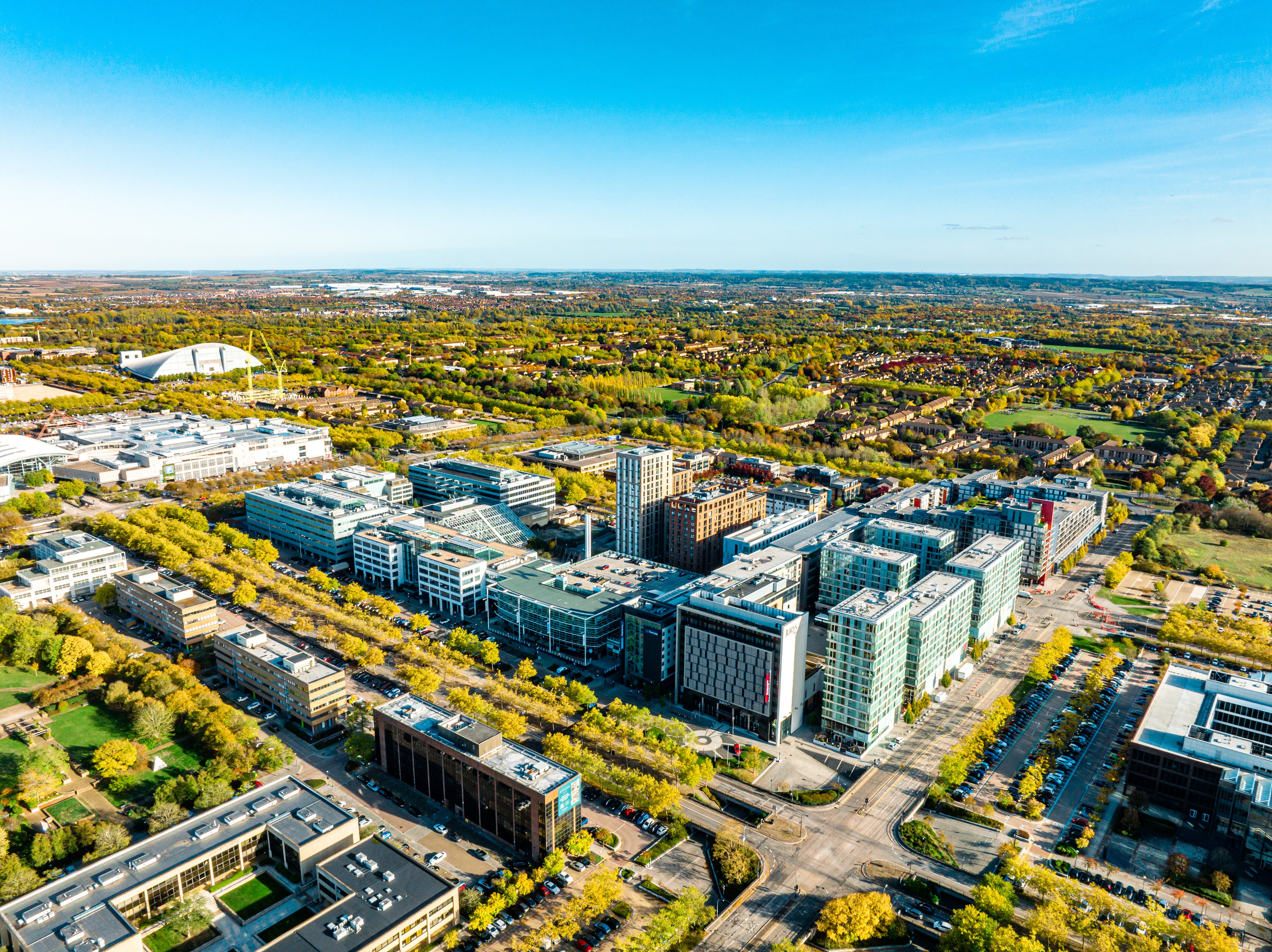 Milton Keynes was one of the new towns established under Clement Attlee’s post-war Labour government