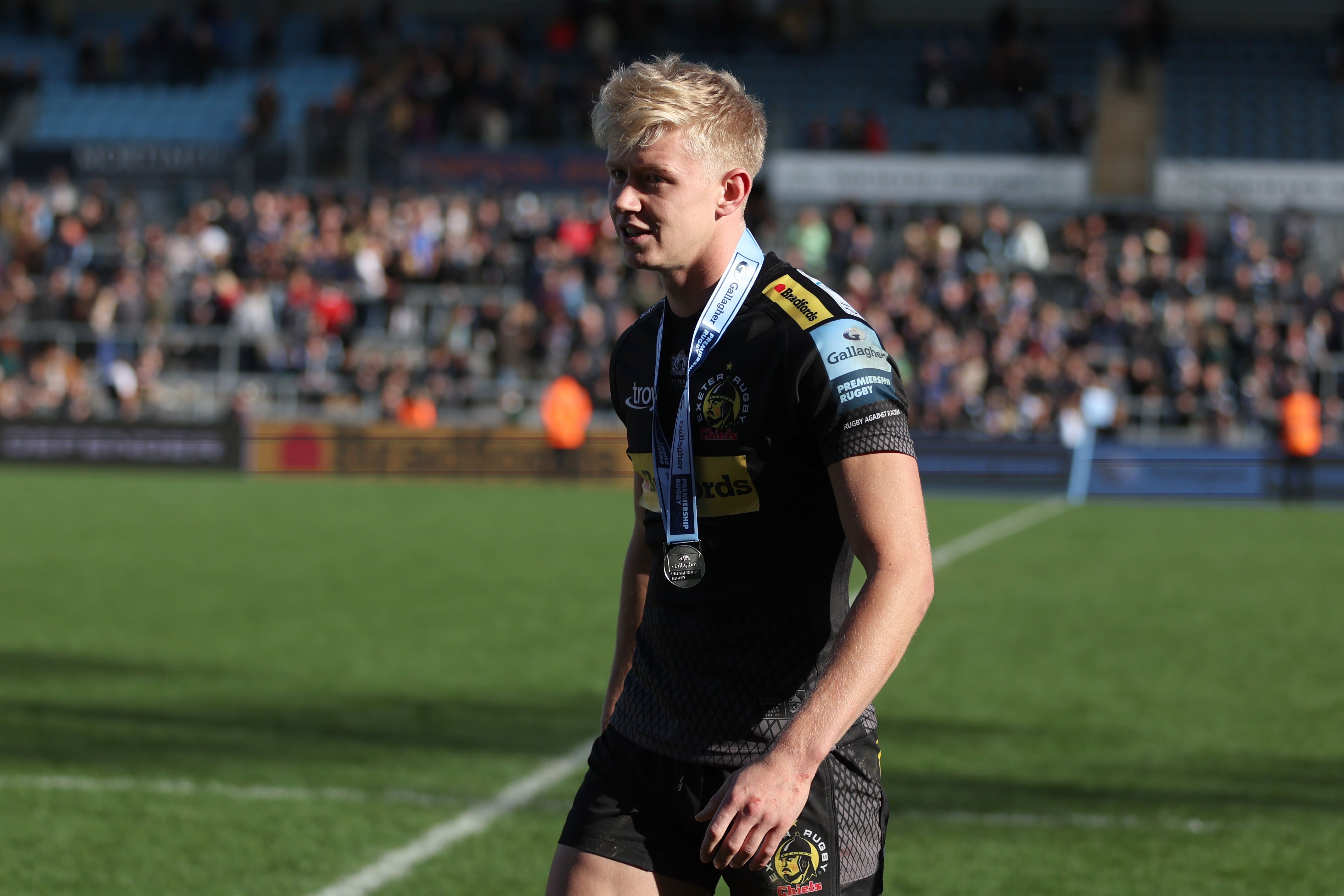 Josh Hodge scored a hat-trick and claimed the man of the match medal (Steven Paston/PA)