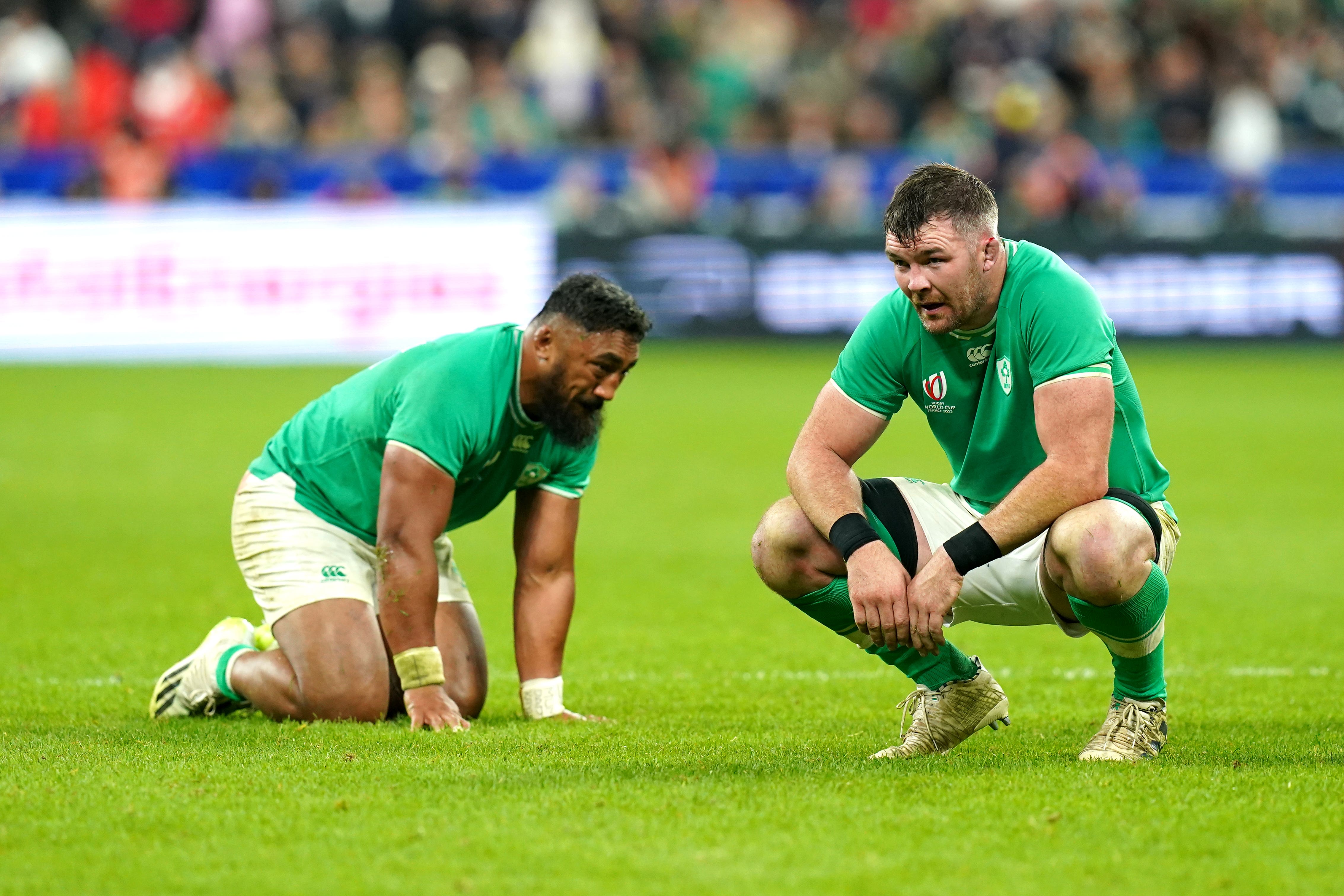 Ireland were left bereft after an agonising defeat